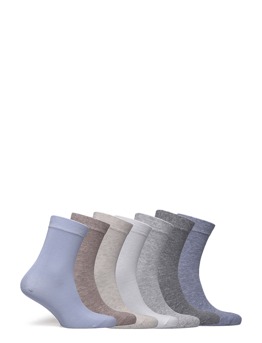 Lindex - 7-pack socks - klassikalised sokid - light blue - 4
