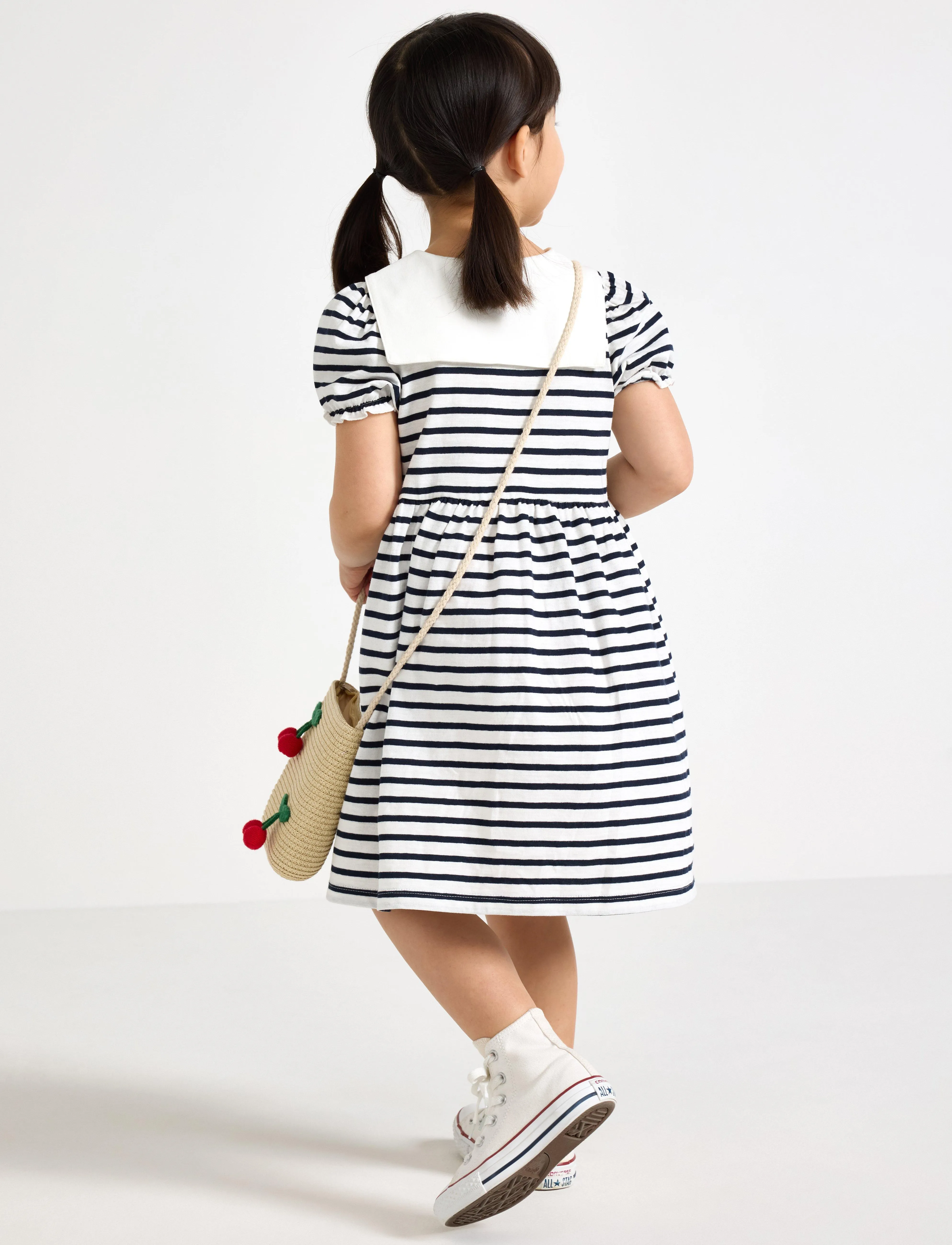Lindex - Dress sailor ss - dark navy - 3