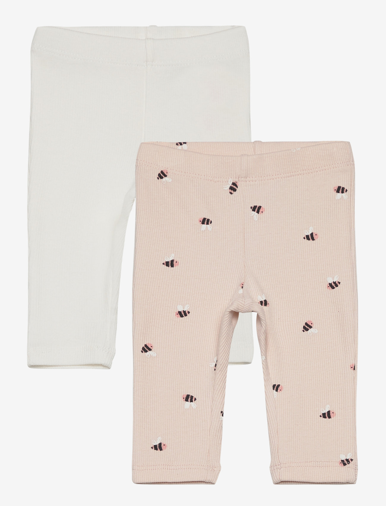 Lindex - Leggings bumblebee aop NB 2 p - light pink - 0