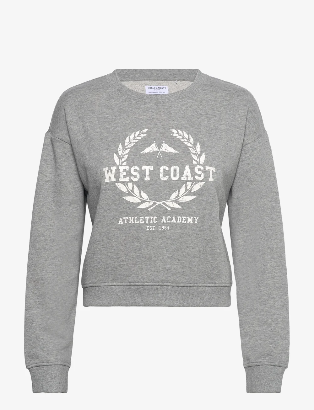 Lindex - Sweater Jillian - sporta džemperi - grey melange - 1