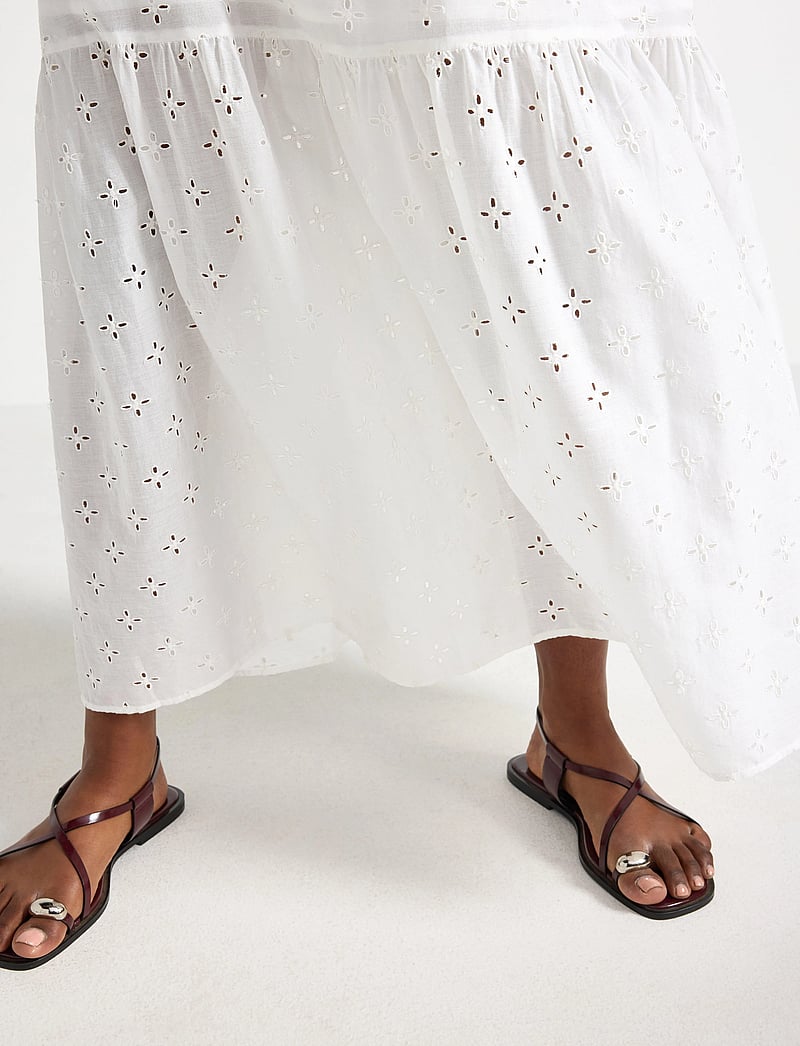 Lindex - Skirt Regina - maxi nederdele - light white - 4