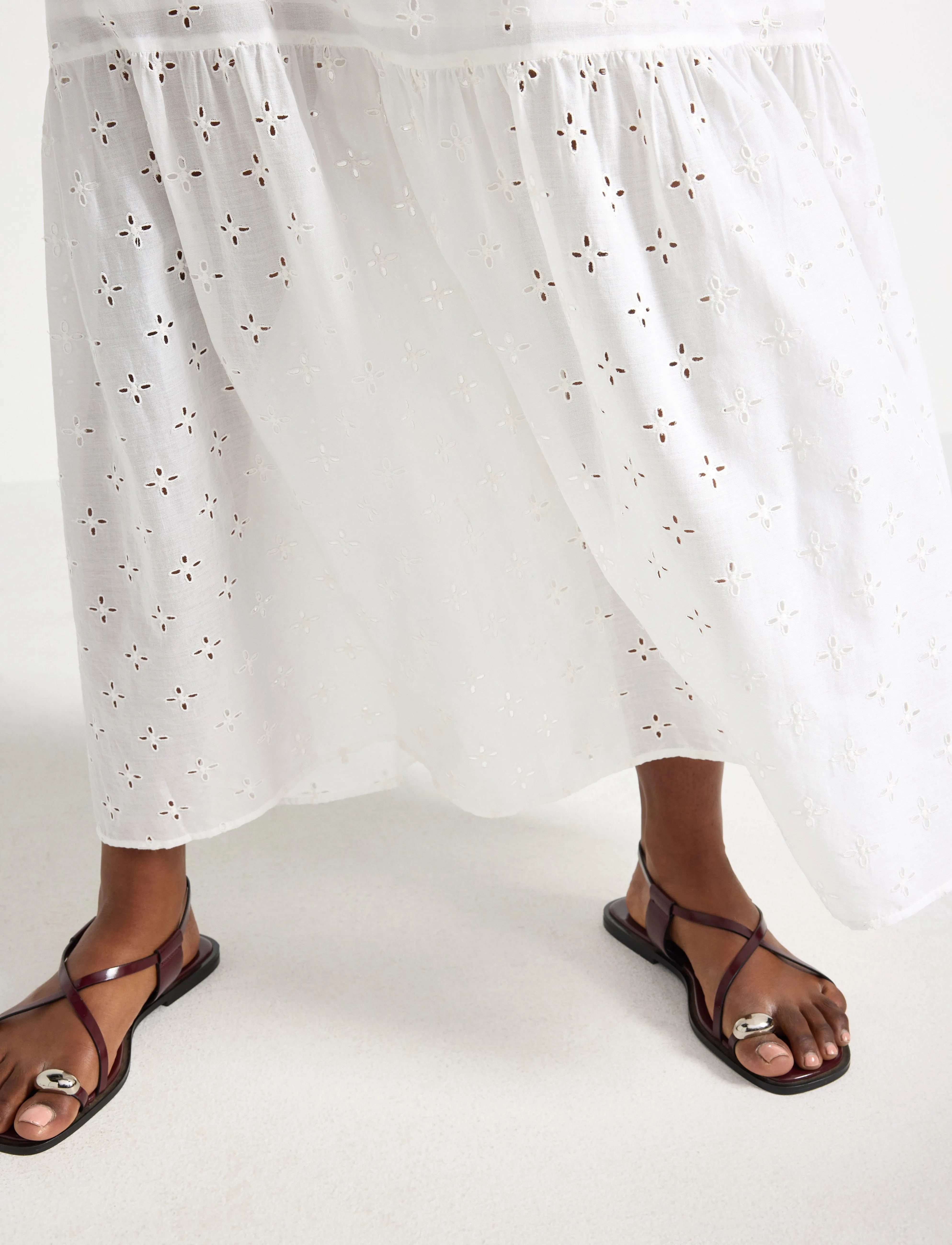 Lindex - Skirt Regina - laveste priser - light white - 4