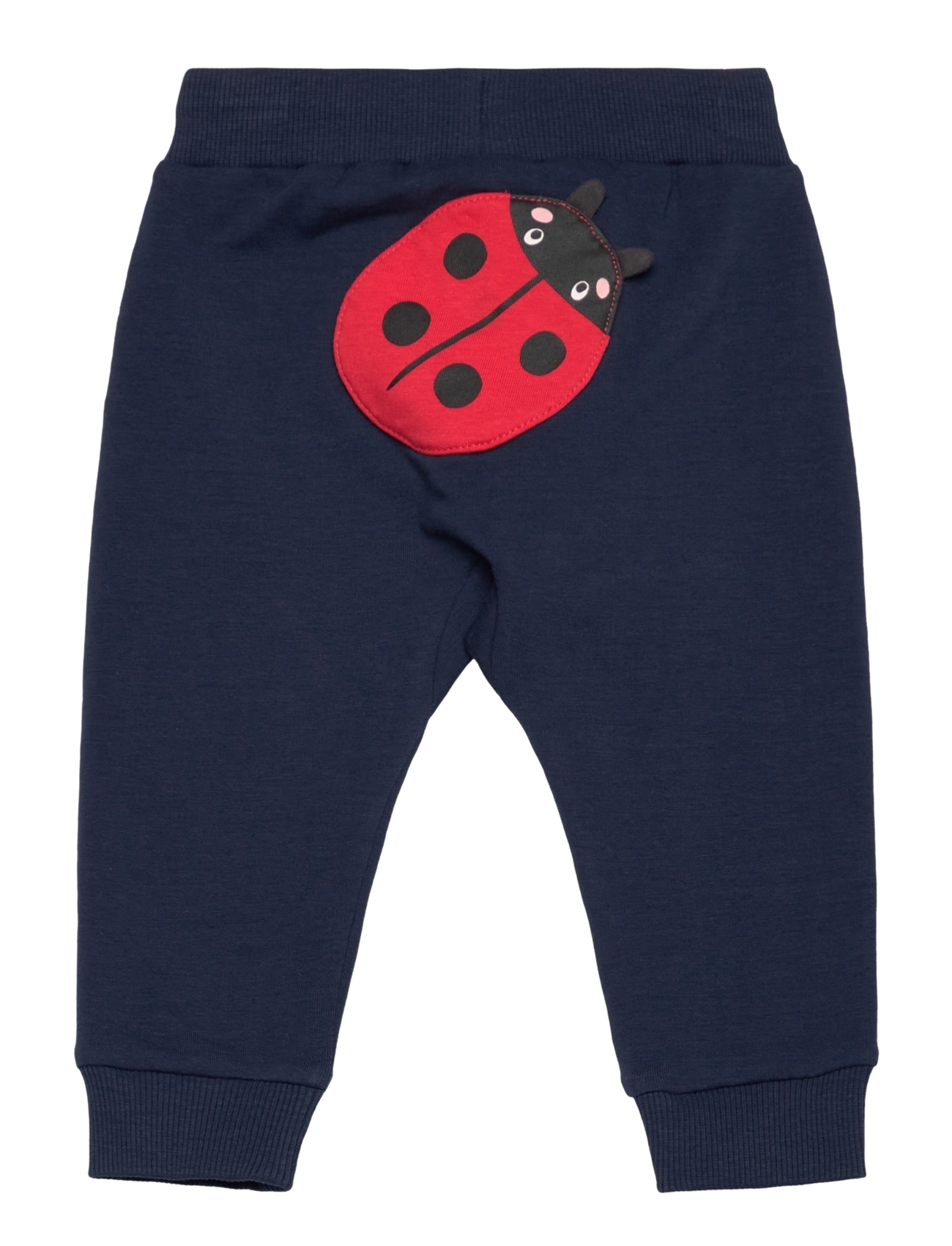 Lindex - Trousers Ladybug at back - dark blue - 1