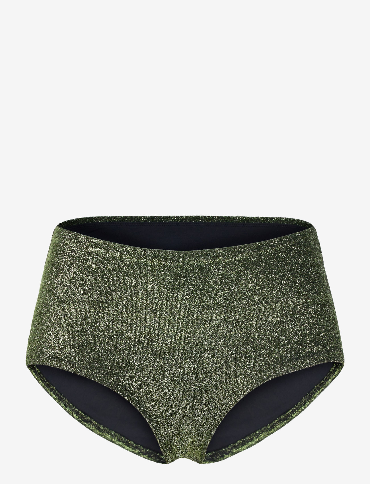 Lindex - Brief Clara Hipster lurex - bikinihosen mit hoher taille - light dusty green - 1