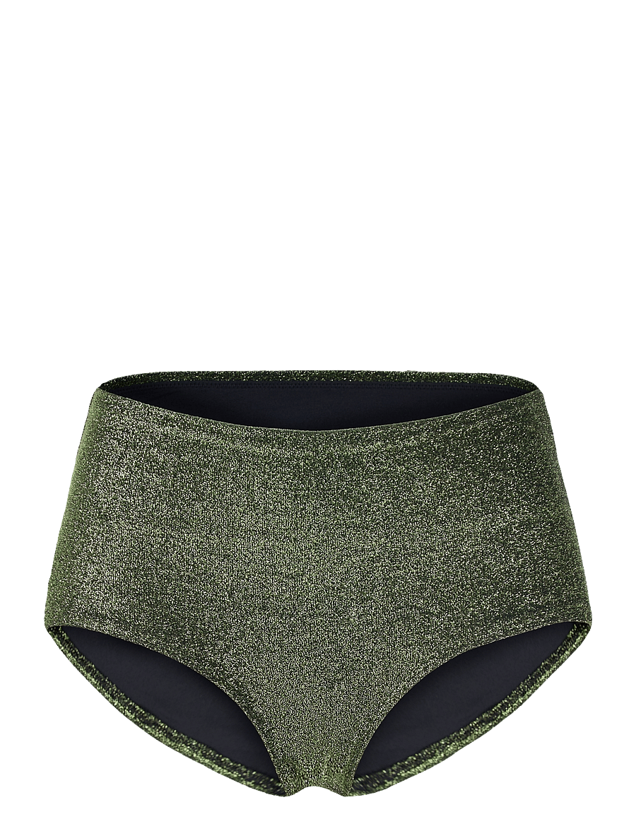 Lindex - Brief Clara Hipster lurex - kõrge vöökohaga bikiinid - light dusty green - 1