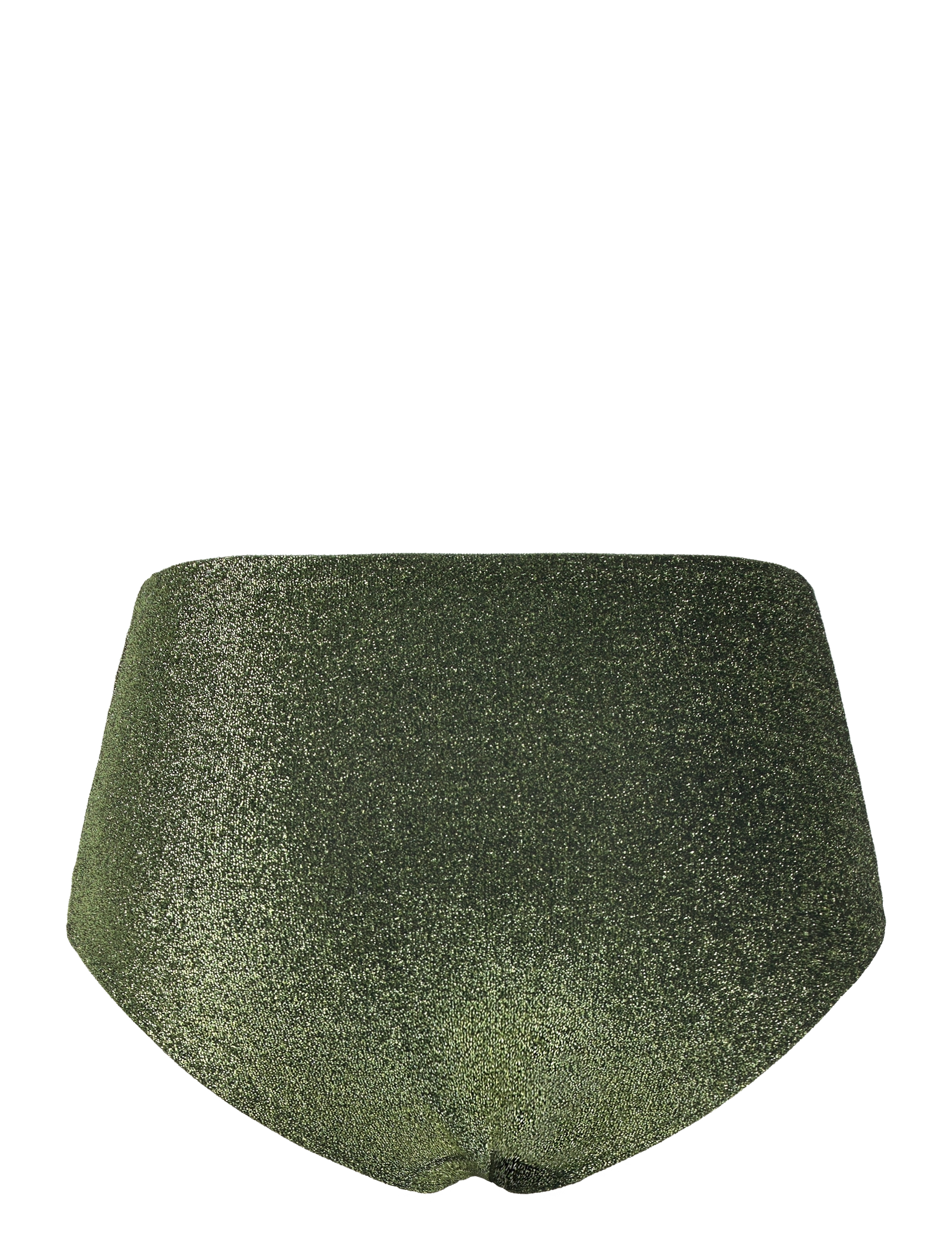 Lindex - Brief Clara Hipster lurex - bikinitrosor med hög midja - light dusty green - 2