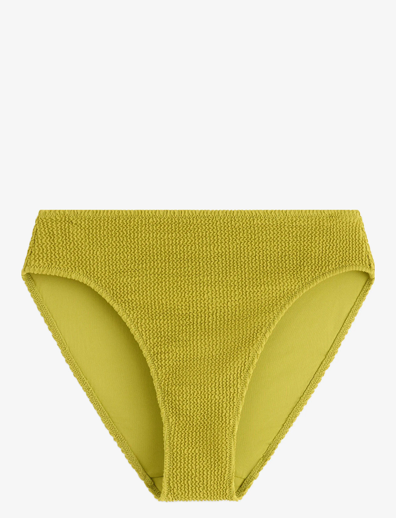 Lindex - Brief Bikini High Hanna Crepe - bikinihosen mit hoher taille - light dusty lime - 0