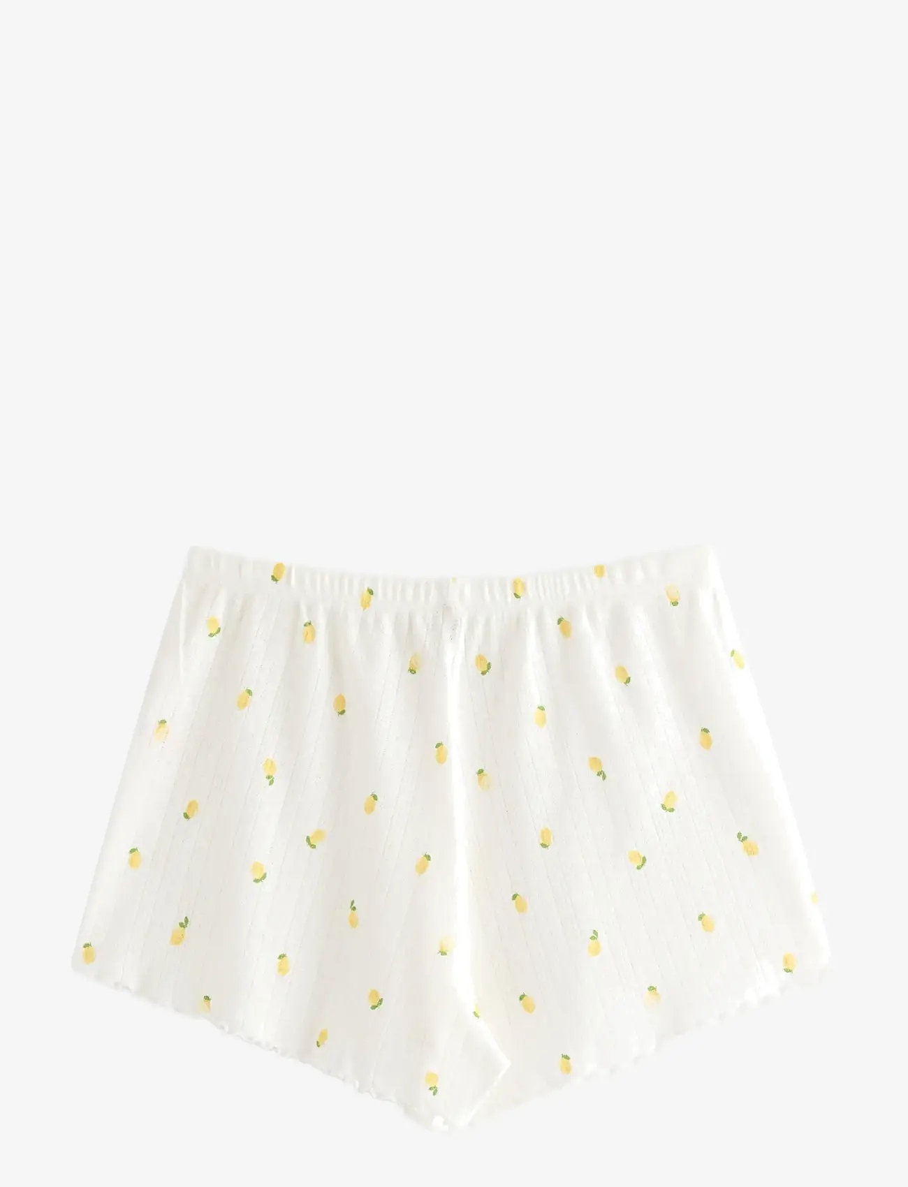Lindex - Pyjama shorts in pointelle - natshorts - dark yellow - 2