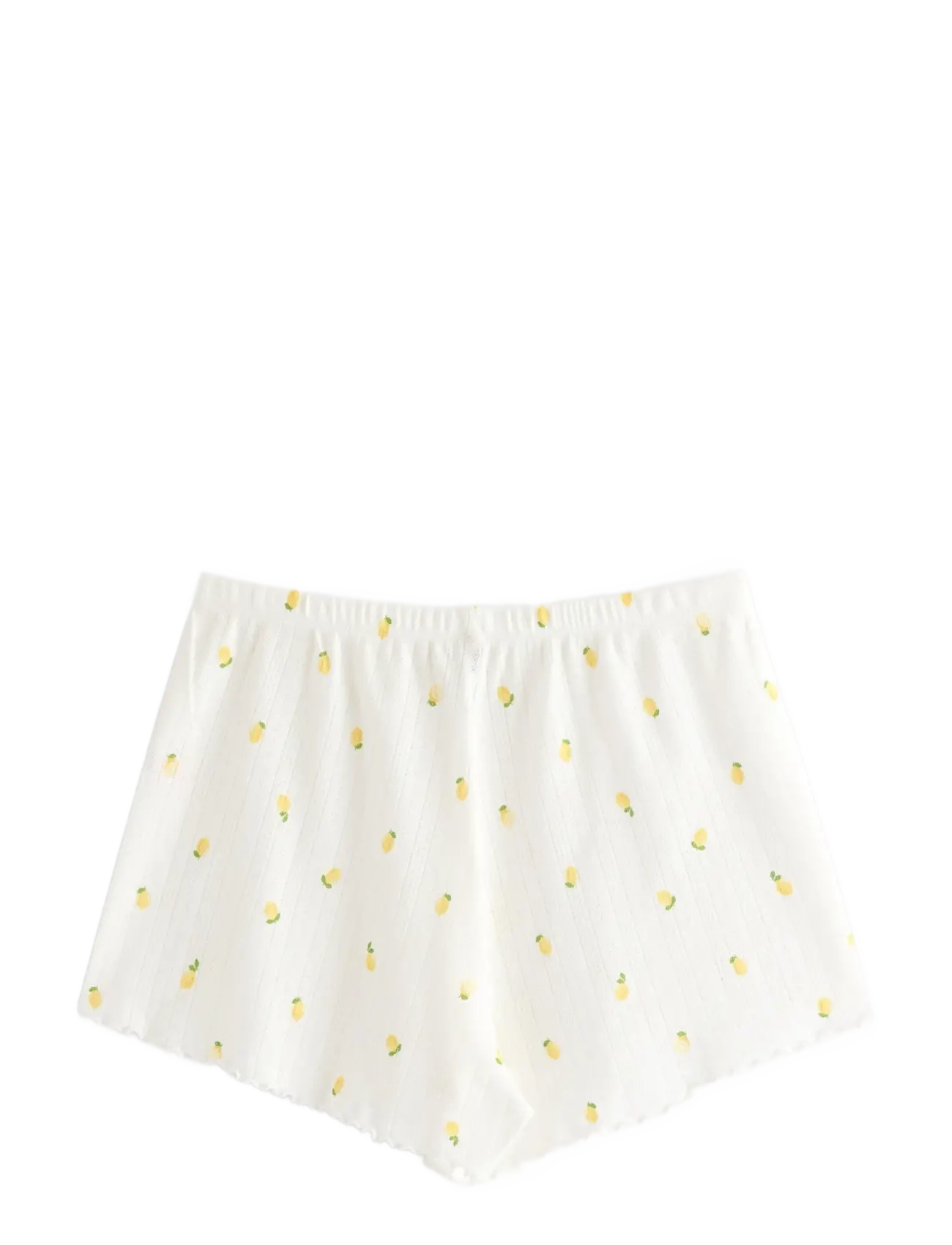 Lindex - Pyjama shorts in pointelle - shorts - dark yellow - 2