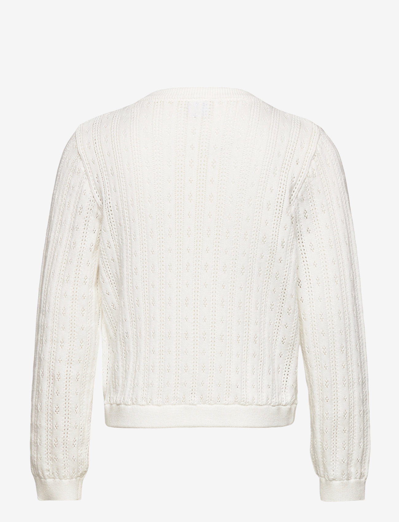 Lindex - cardigan drop needle knit - cardigans - light dusty white - 2