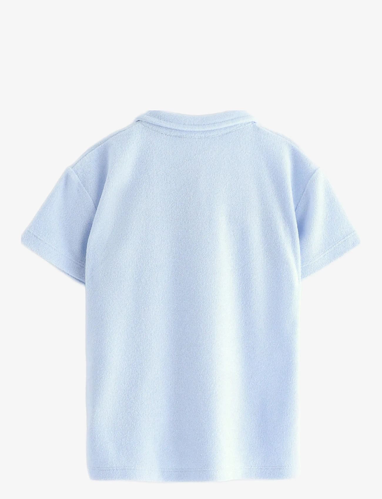 Lindex - Shirt SS Terry - light blue - 1