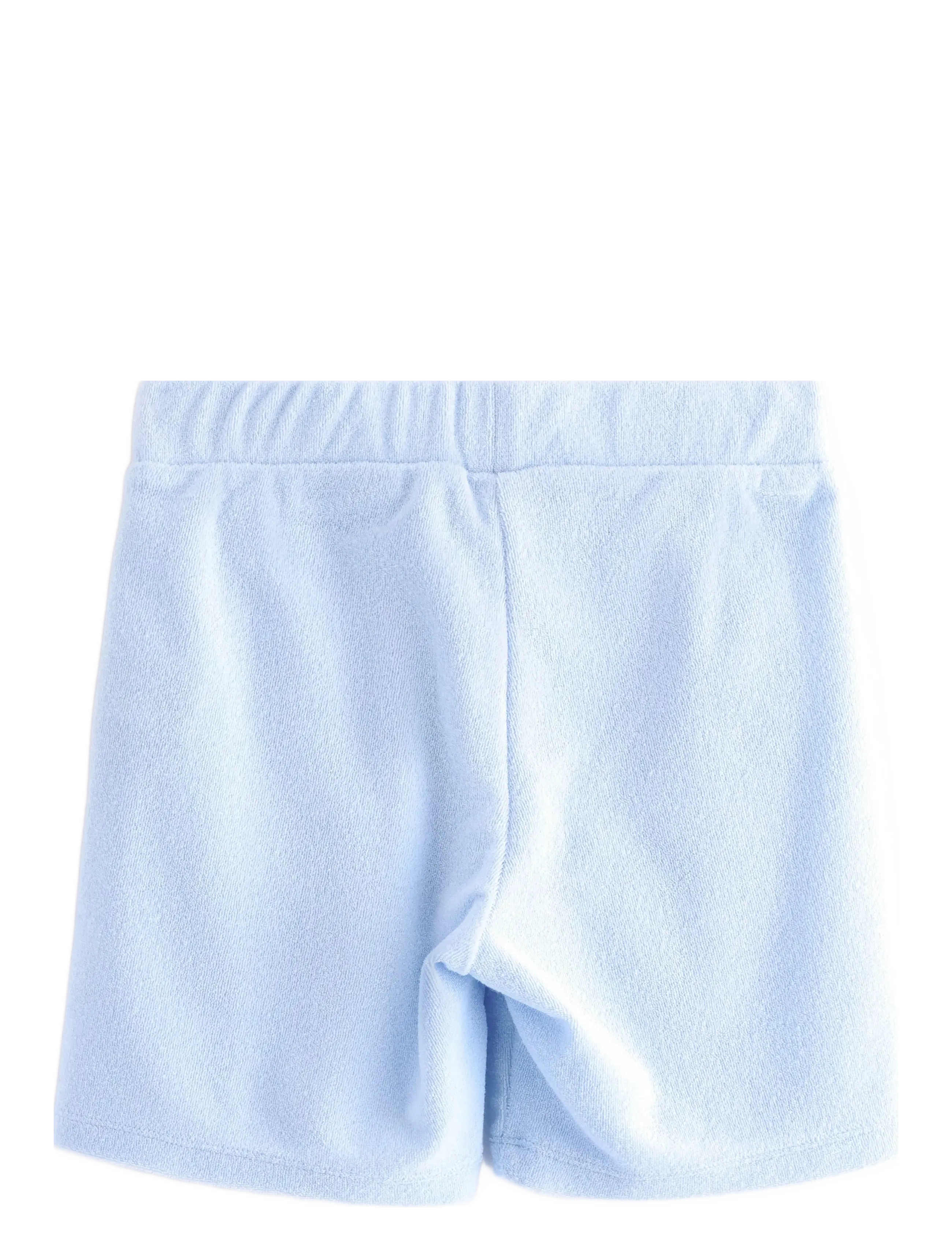 Lindex - Shorts TERRY - light blue - 2