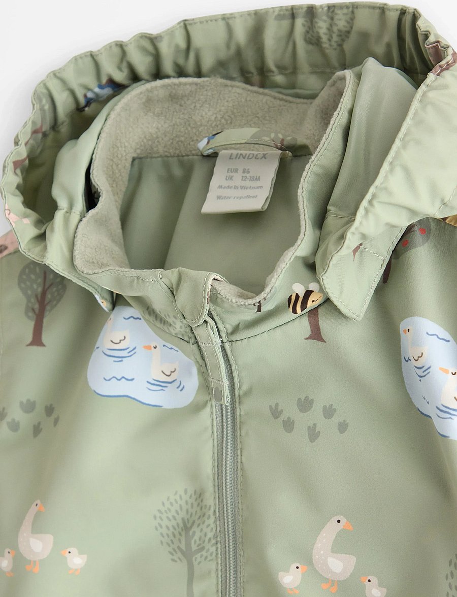 Lindex - Jacket taslan baby - leichte jacken - dusty green - 2
