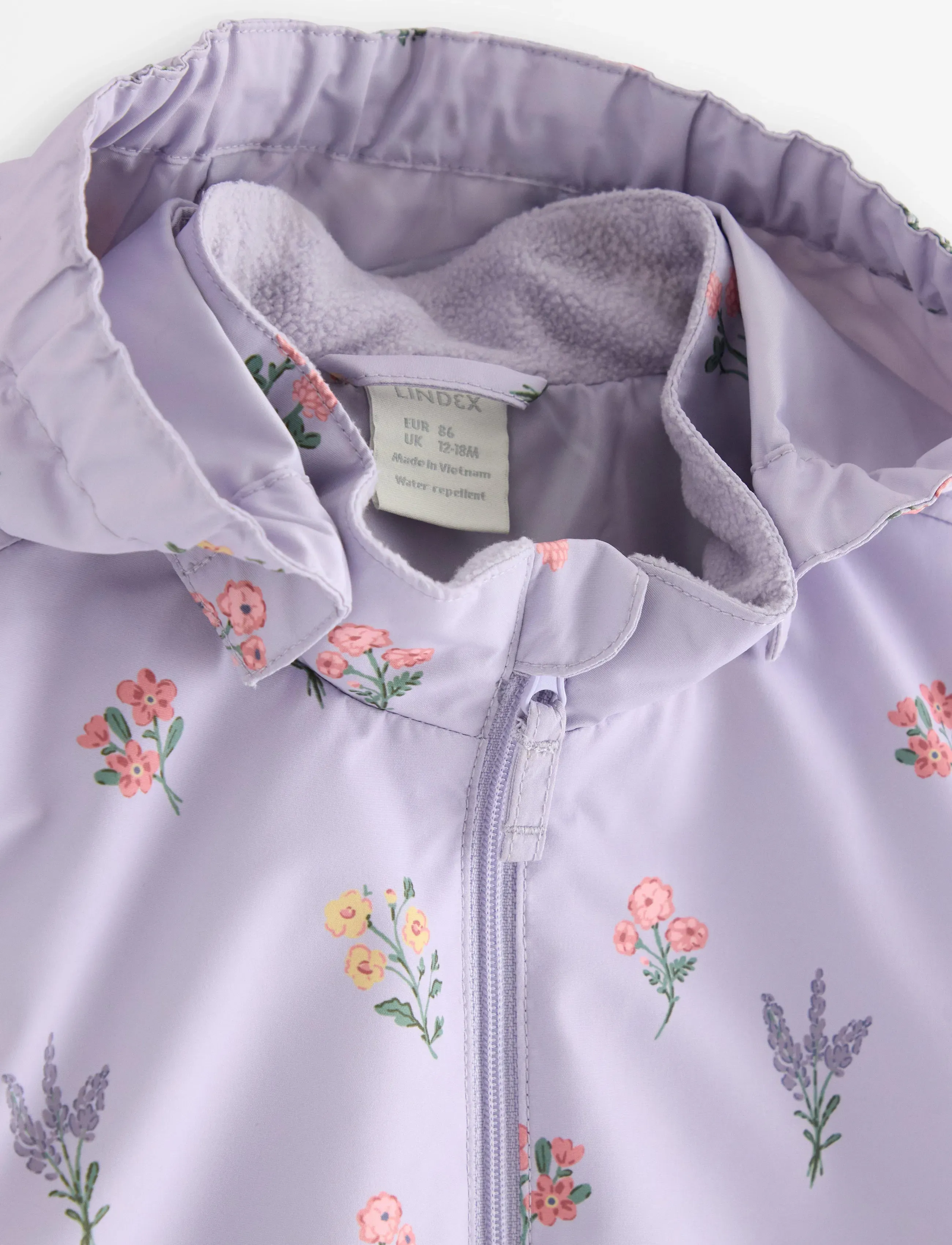 Lindex - Jacket taslan baby - kevyet takit - light dusty lilac - 2
