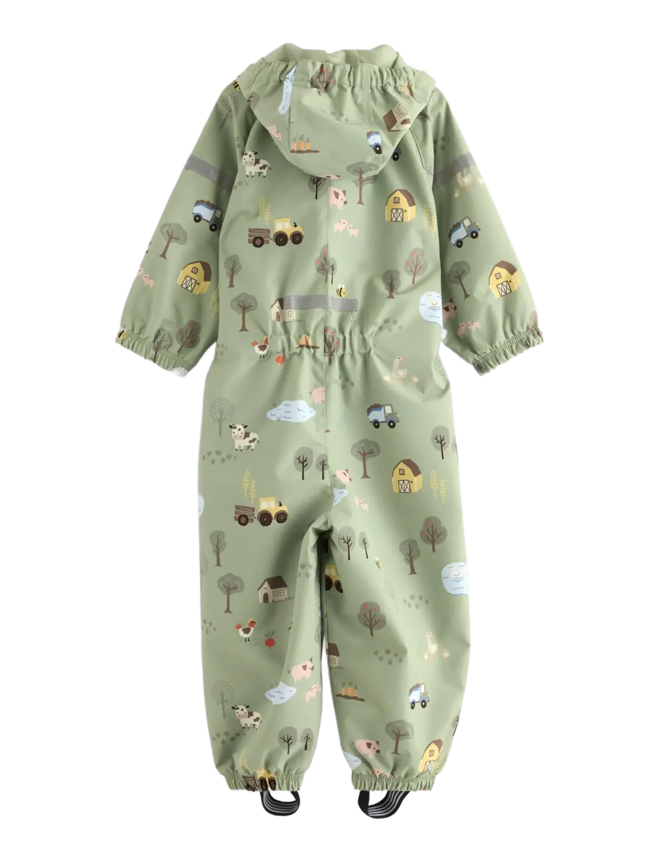Lindex - Water repellent overall - dusty green - 1