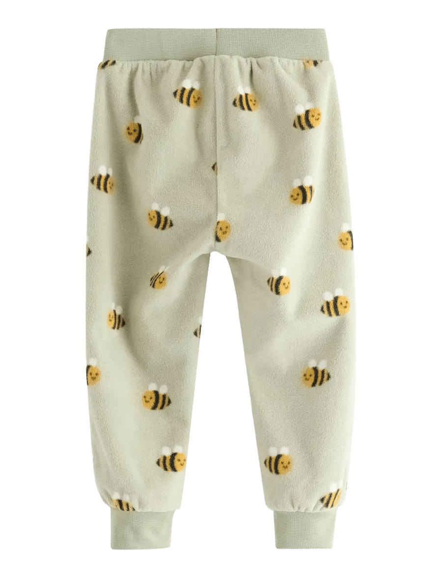Lindex - Trousers fleece baby - babyhosen - dusty green - 1