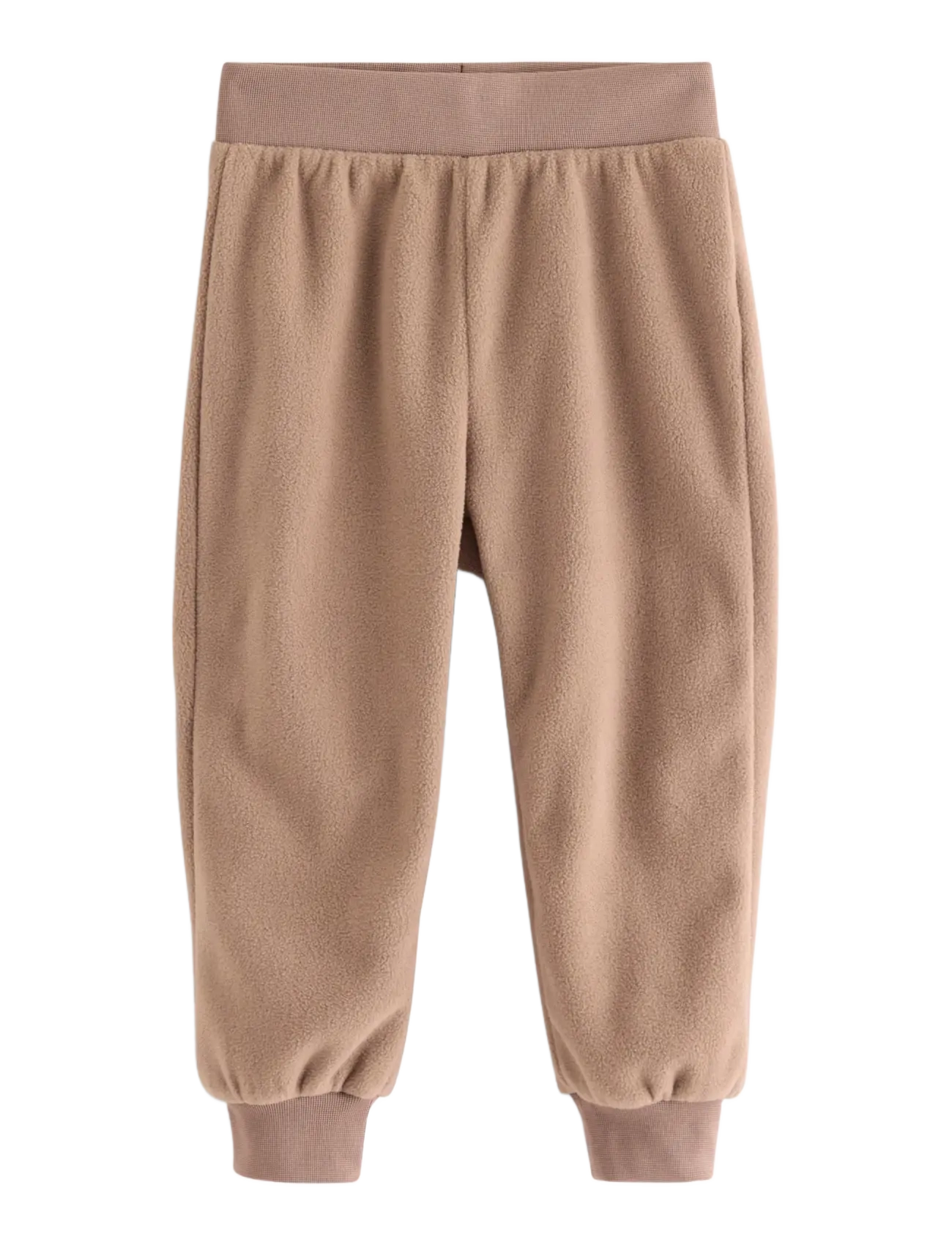 Lindex Joggers In Fleece, Børn, Fleece Joggers Med Mariehøne Print, Brun, Str: 80