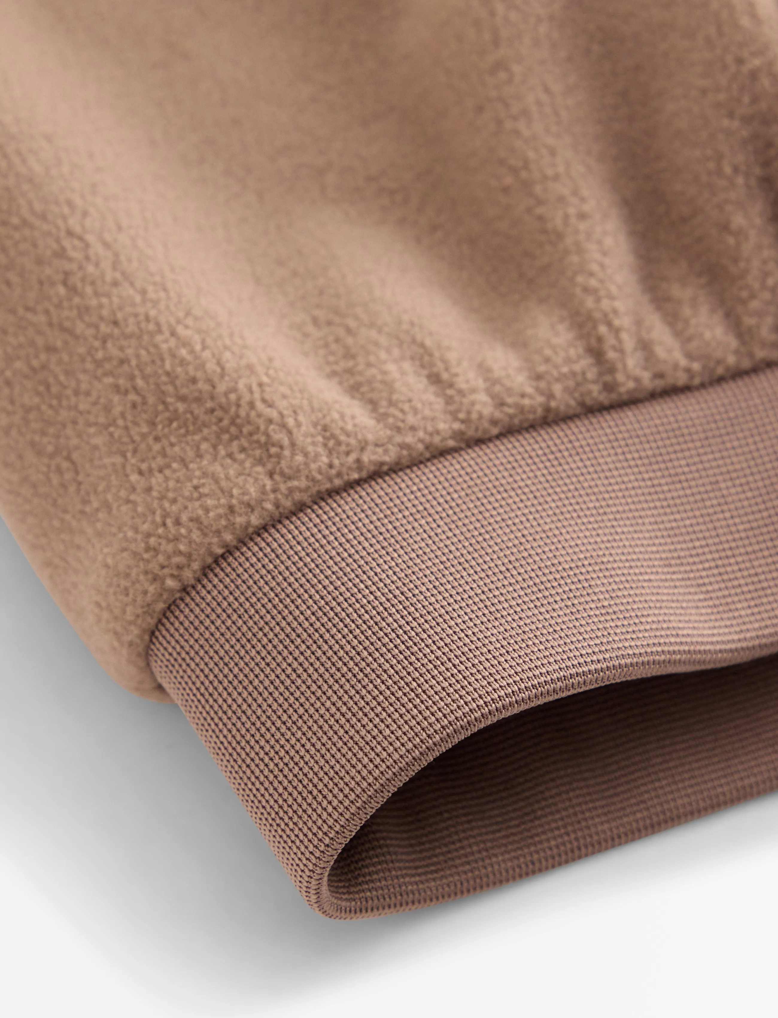 Lindex - Joggers in fleece - babybukser - light dusty brown - 2
