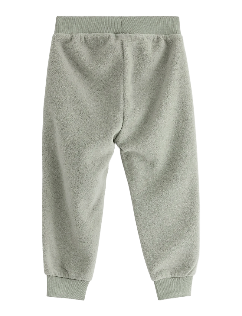 Lindex - Trousers fleece baby - babyhosen - light dusty green - 1