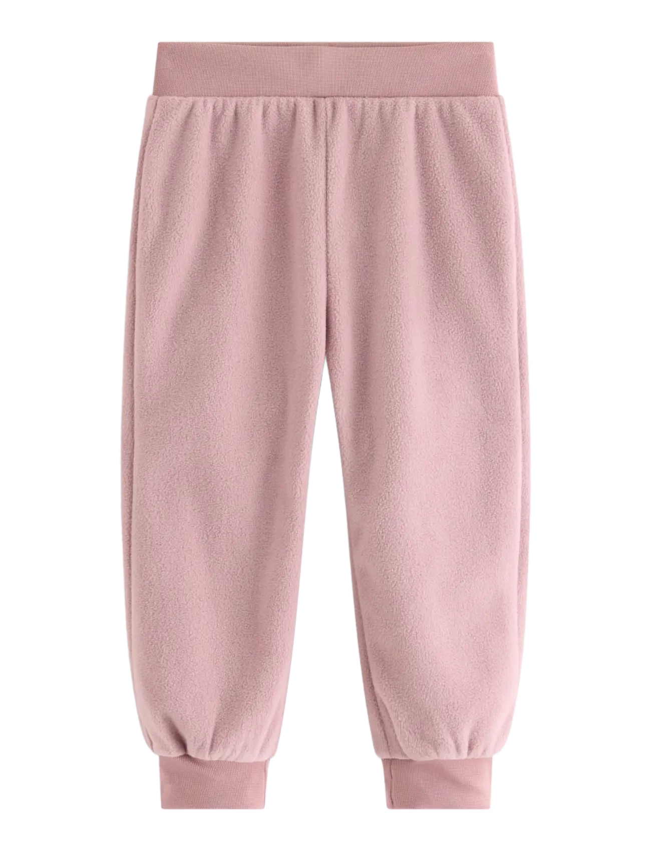Lindex Joggers In Fleece, Børn, Fleece Joggers Med Mariehøne Print, Pink, Str: 92