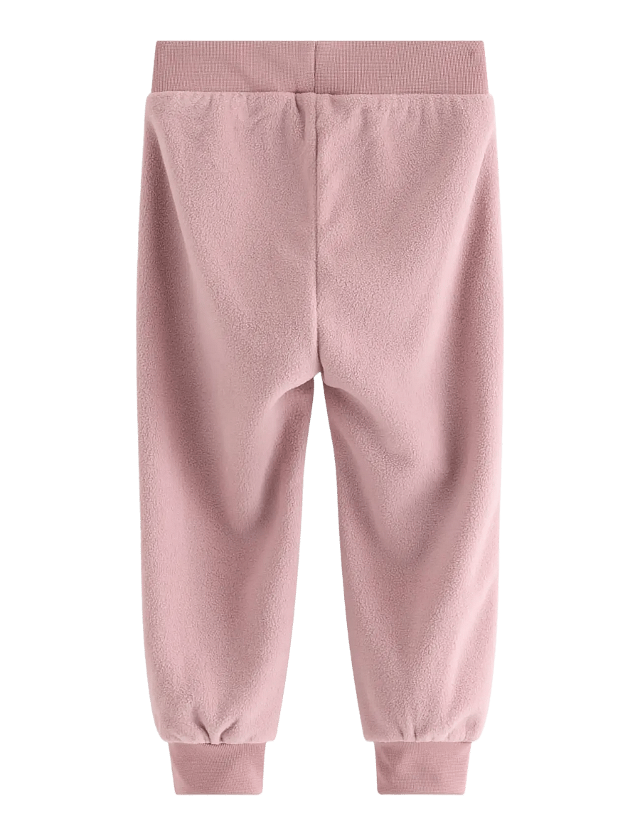 Lindex - Joggers in fleece - babybukser - light dusty pink - 1