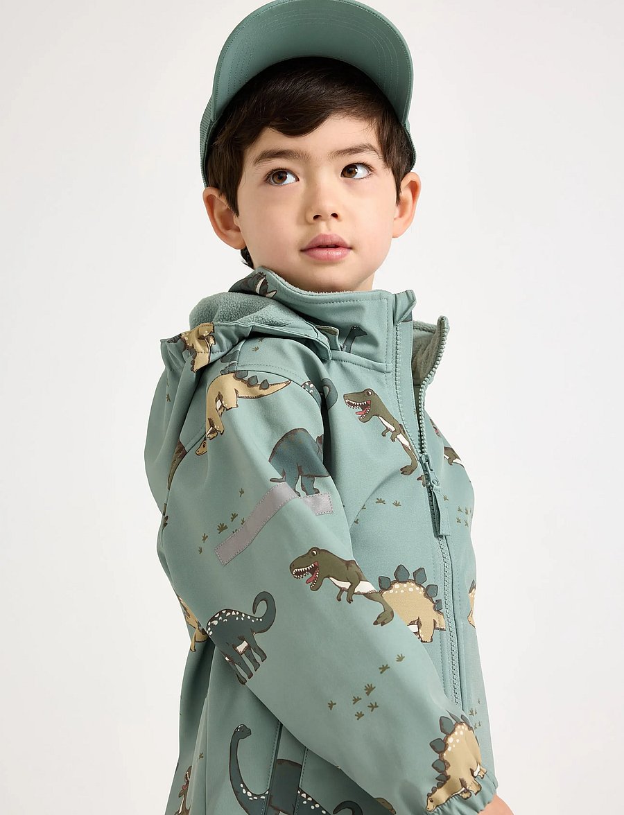 Lindex - Jacket softshell - softshell-jacken - light dusty green - 4