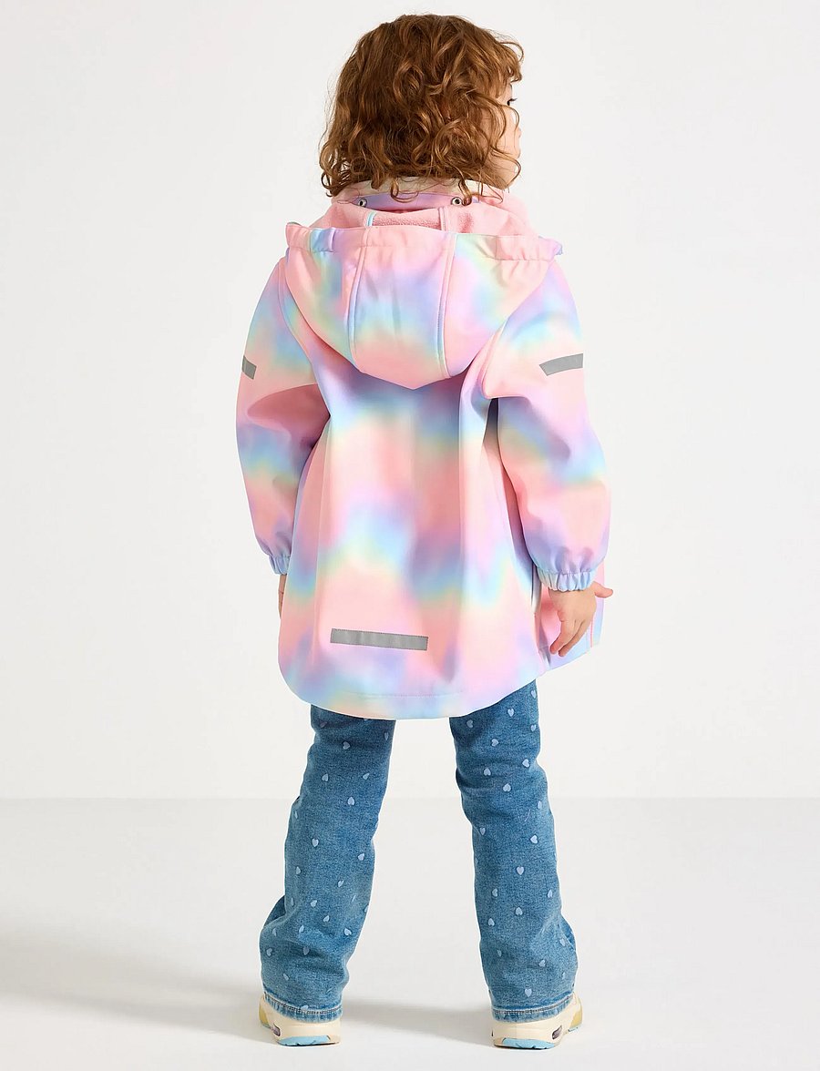 Lindex - Jacket softshell - softshell jakker - light pink - 3