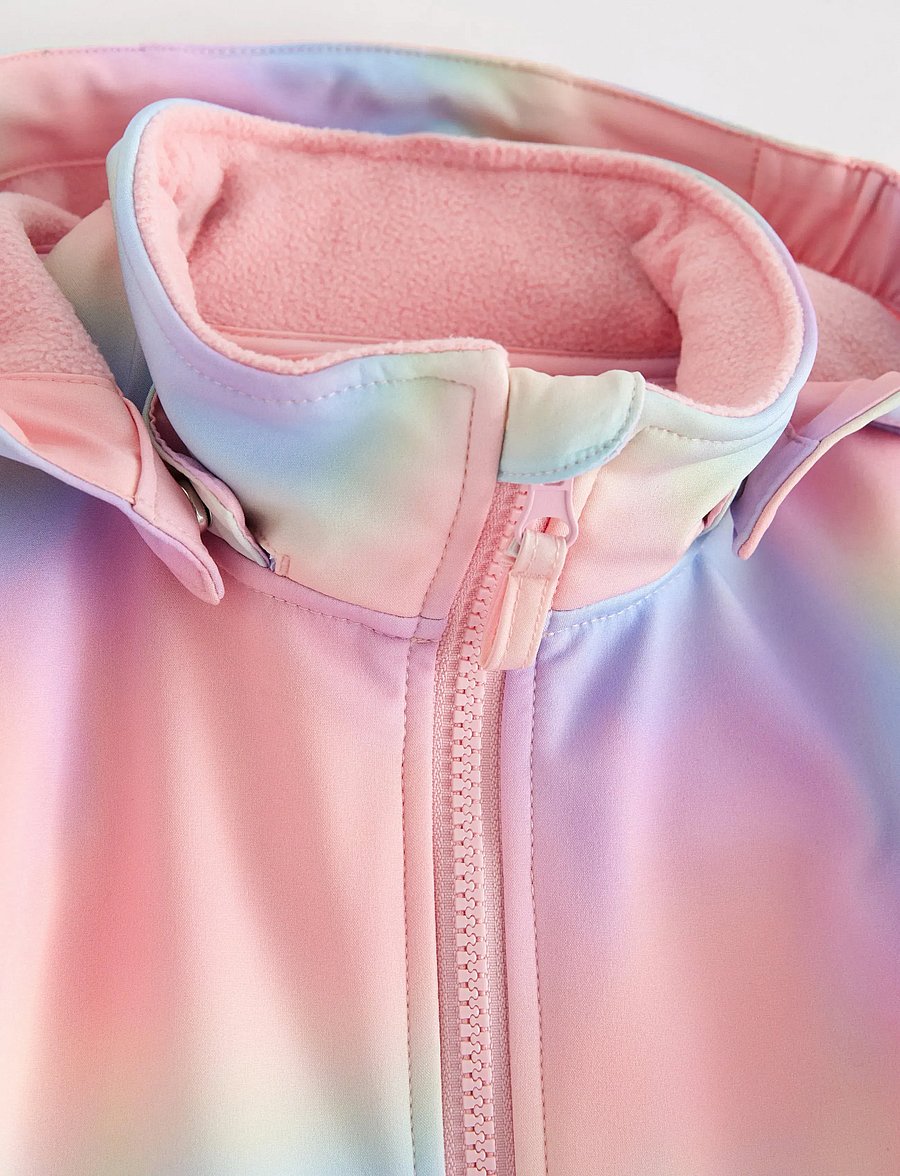 Lindex - Jacket softshell - softshell jakker - light pink - 5