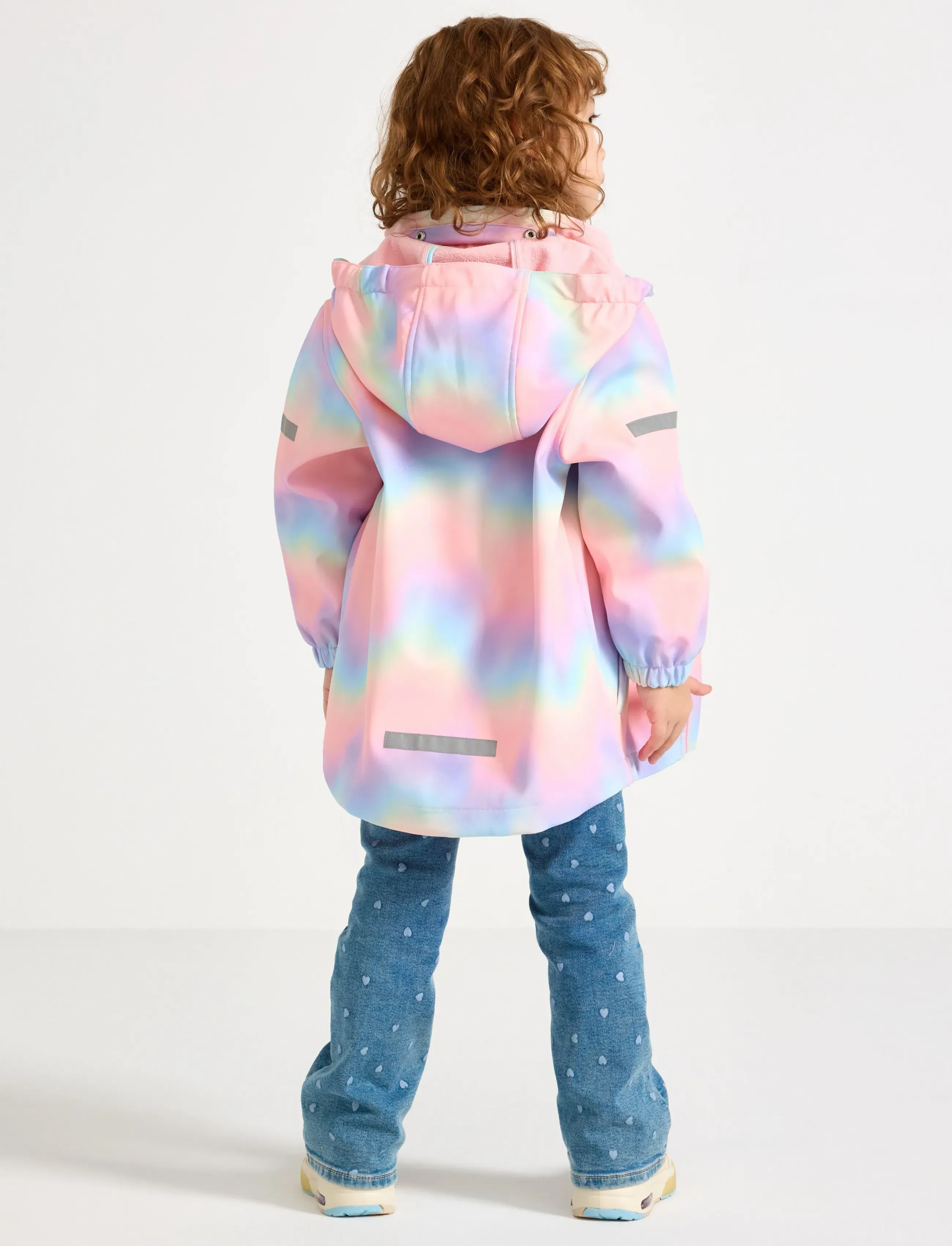 Lindex - Jacket softshell - minkšto audinio striukės - light pink - 3