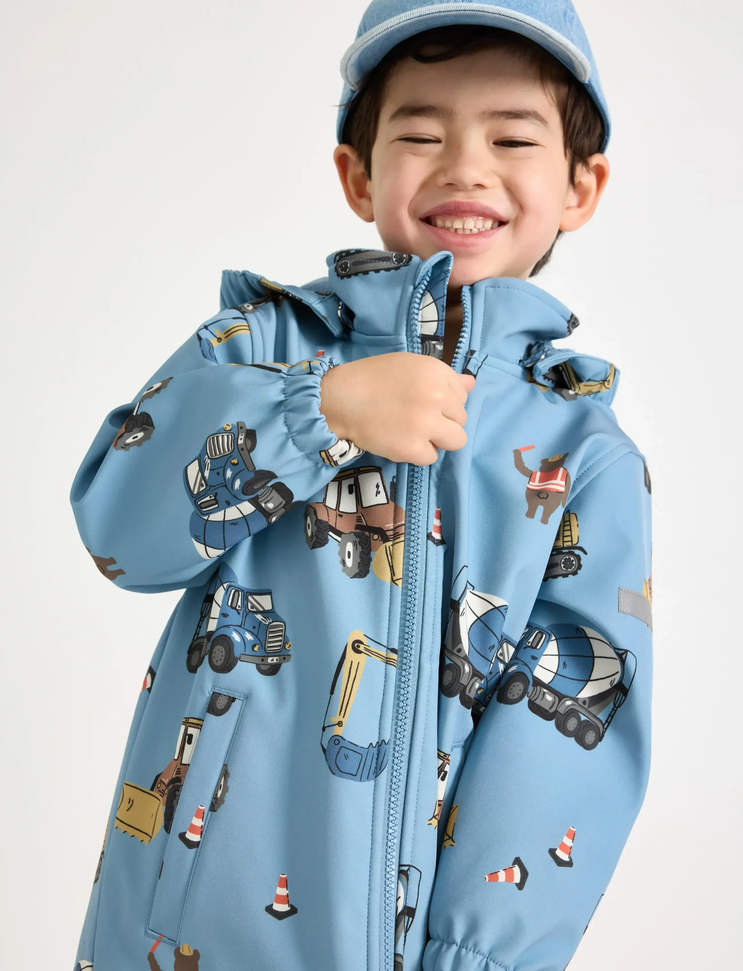 Lindex - Jacket softshell - minkšto audinio striukės - lt dusty blue - 4