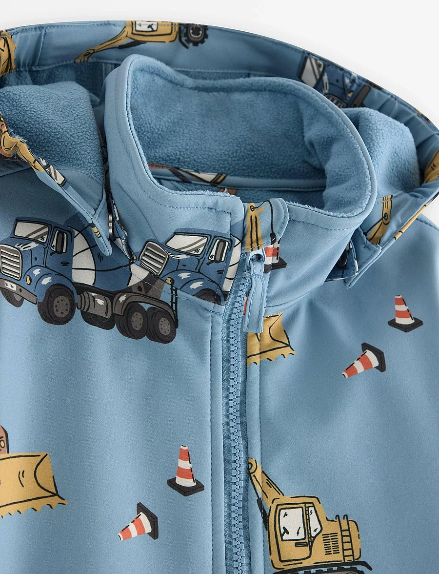 Lindex - Jacket softshell - rudeninės striukės - lt dusty blue - 5