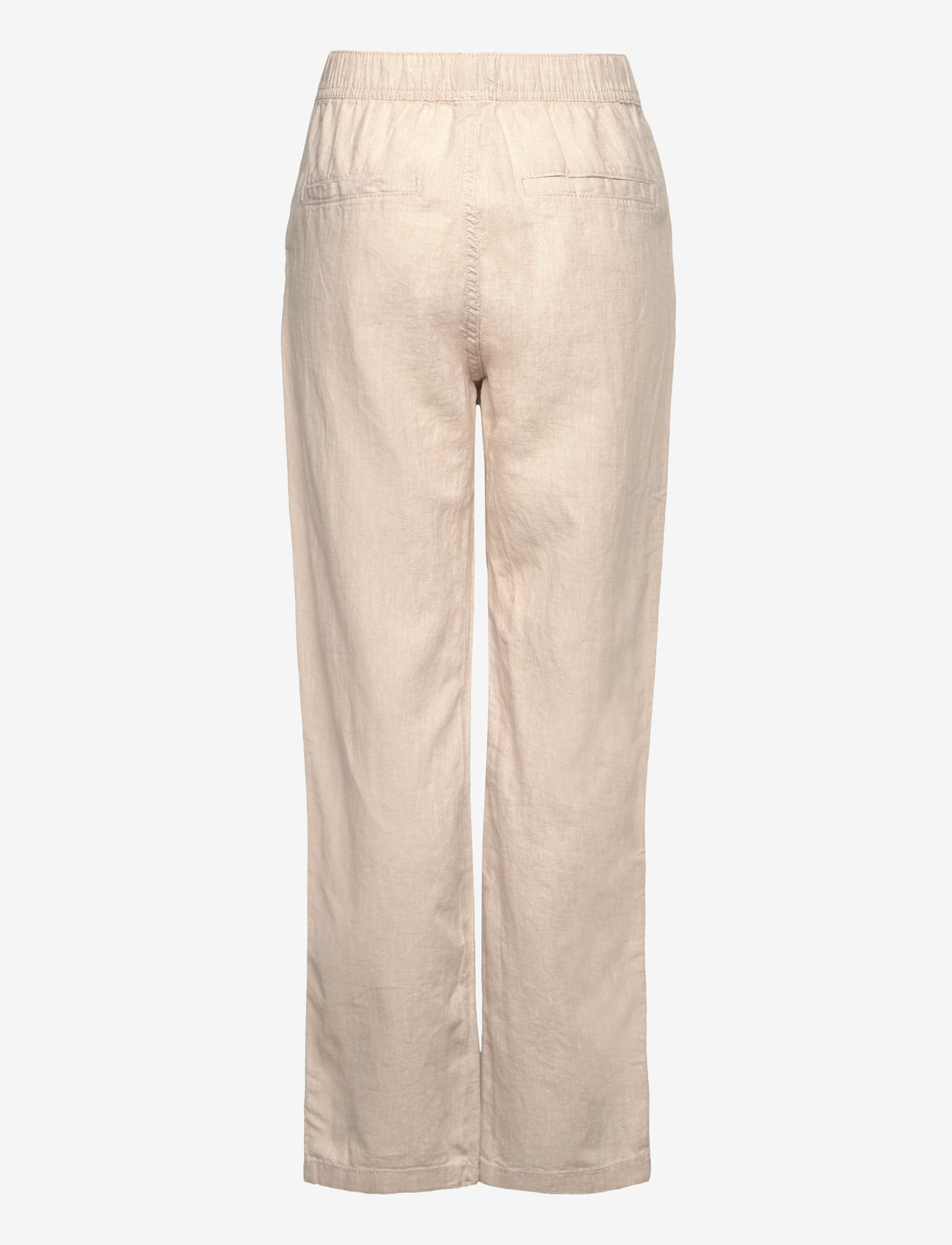 Lindex - Trousers Staffan linen blend - byxor - beige - 2