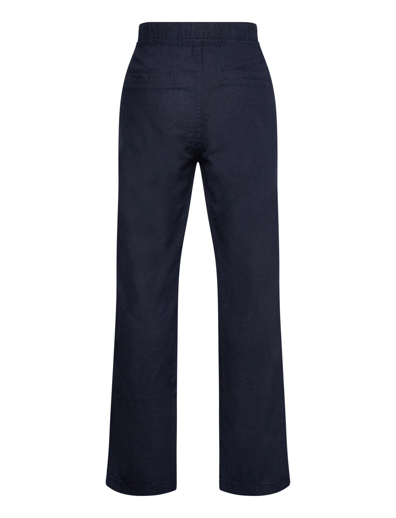 Lindex - Trousers Staffan linen blend - byxor - dark navy - 1