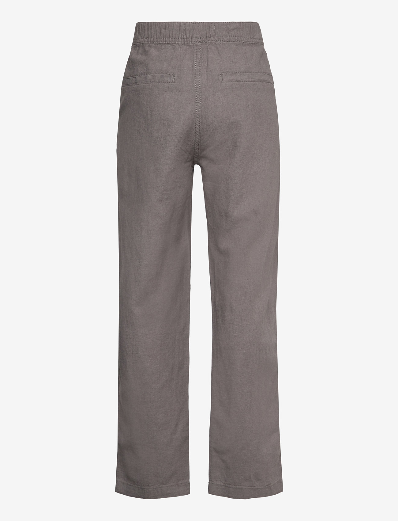 Lindex - Trousers Staffan linen blend - byxor - grey - 1
