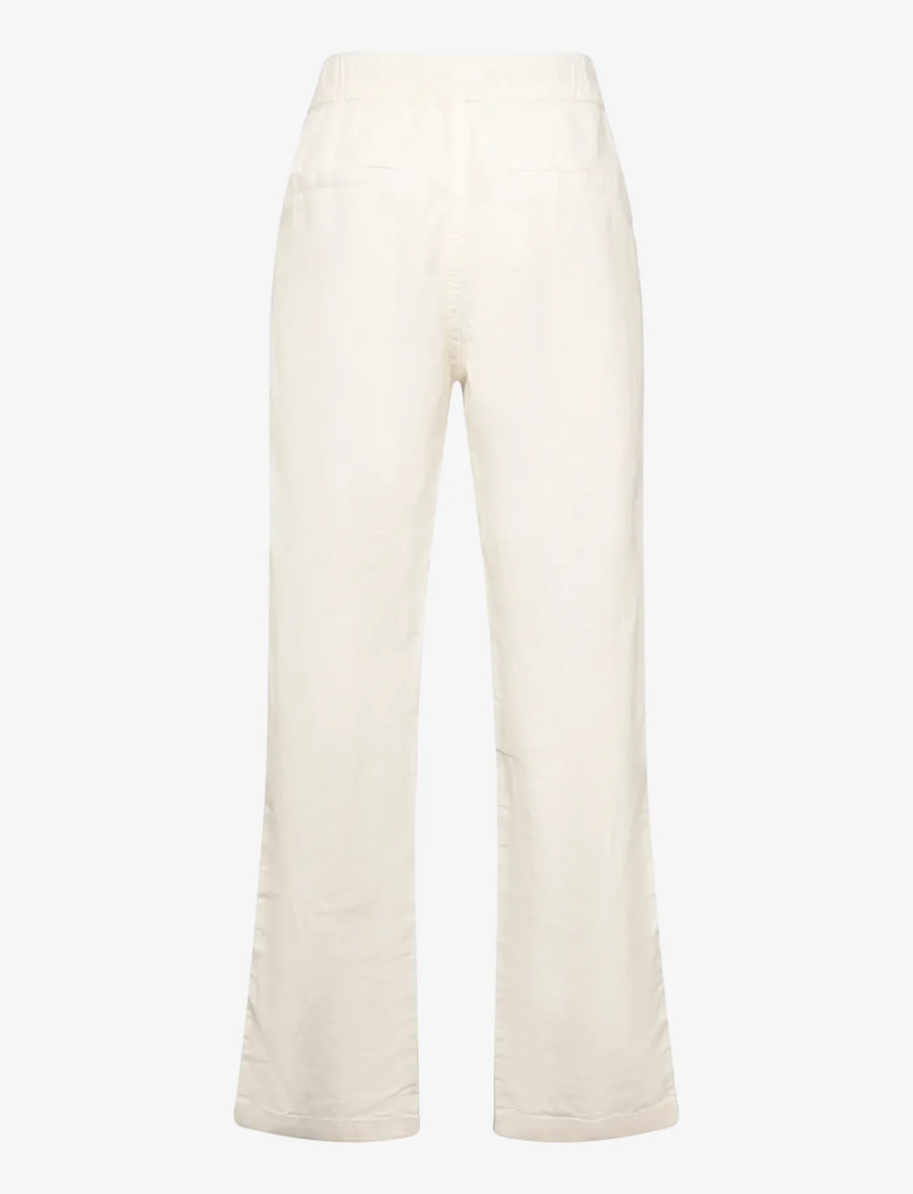 Lindex - Trousers Staffan linen blend - leinen-kleidung - off white - 1