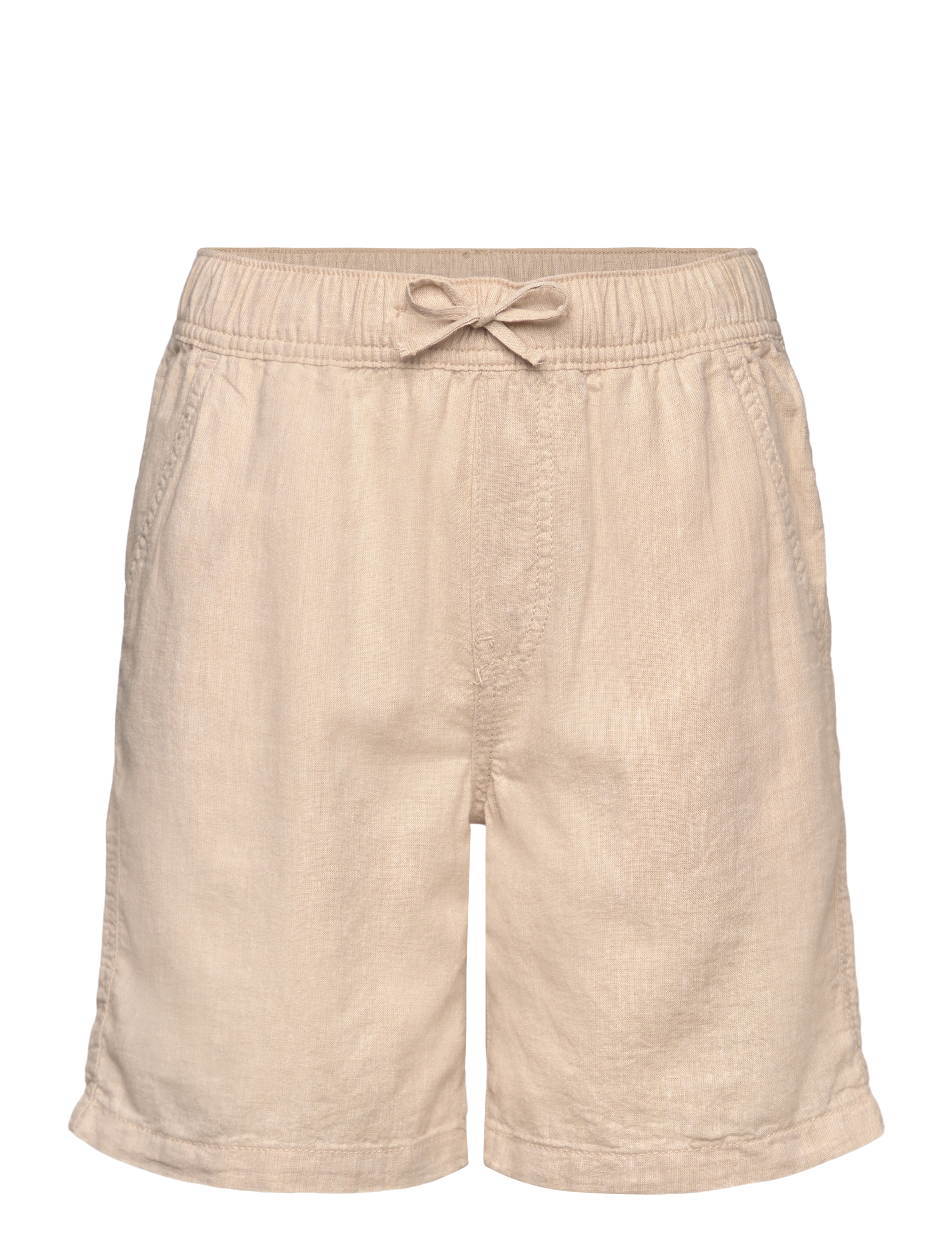 LINDEX Shorts Linen Blend Beige - 134 - Kinder