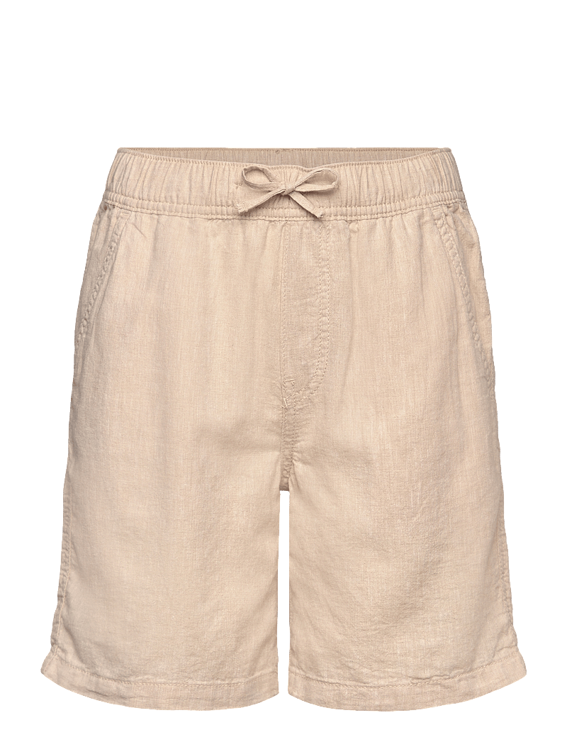 Lindex - Shorts linen blend - casual shorts - beige - 1