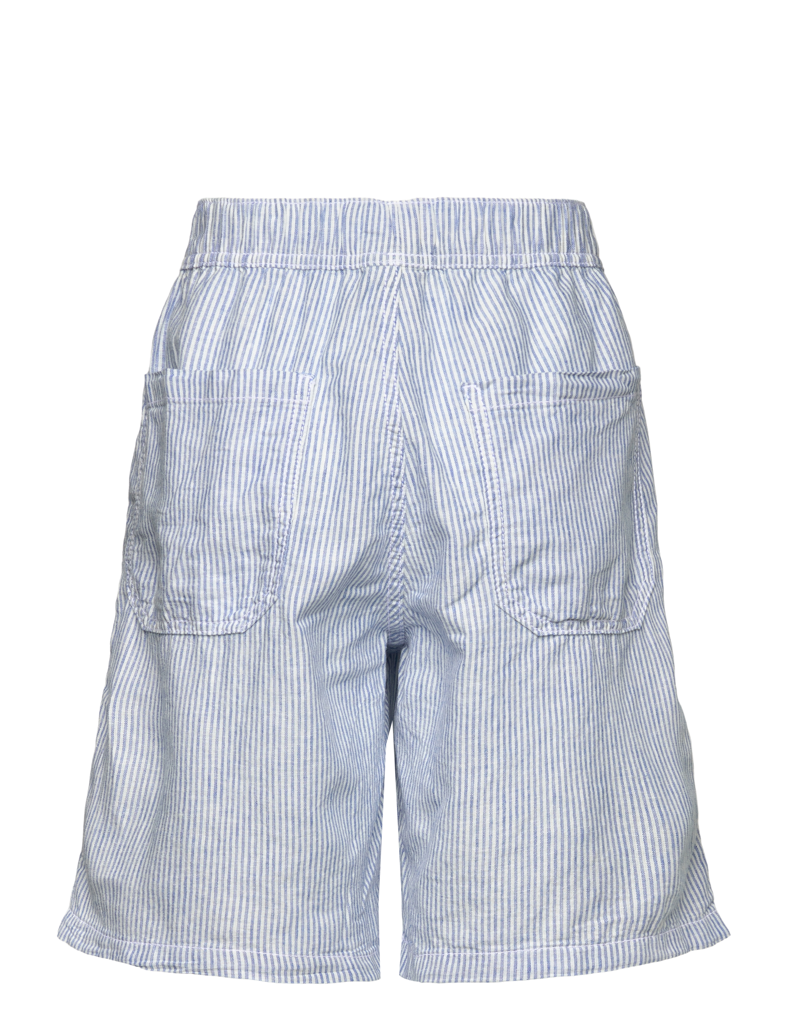 Lindex - Shorts linen blend - lühikesed vabaajapüksid - blue - 1