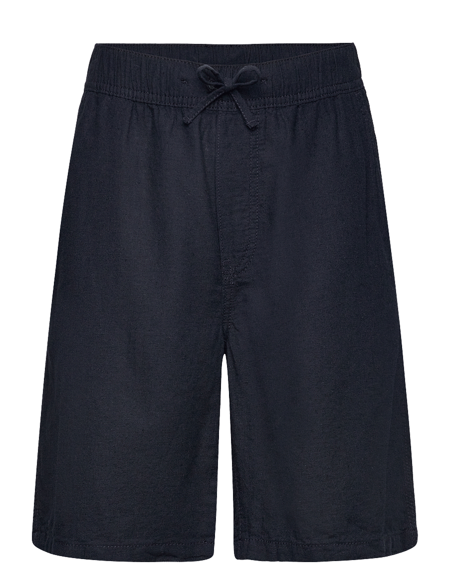 Lindex - Shorts linen blend - casual shorts - dark navy - 0
