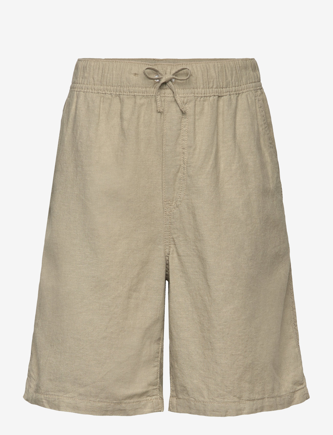 Lindex - Shorts linen blend - casual shorts - lt dusty khaki - 1