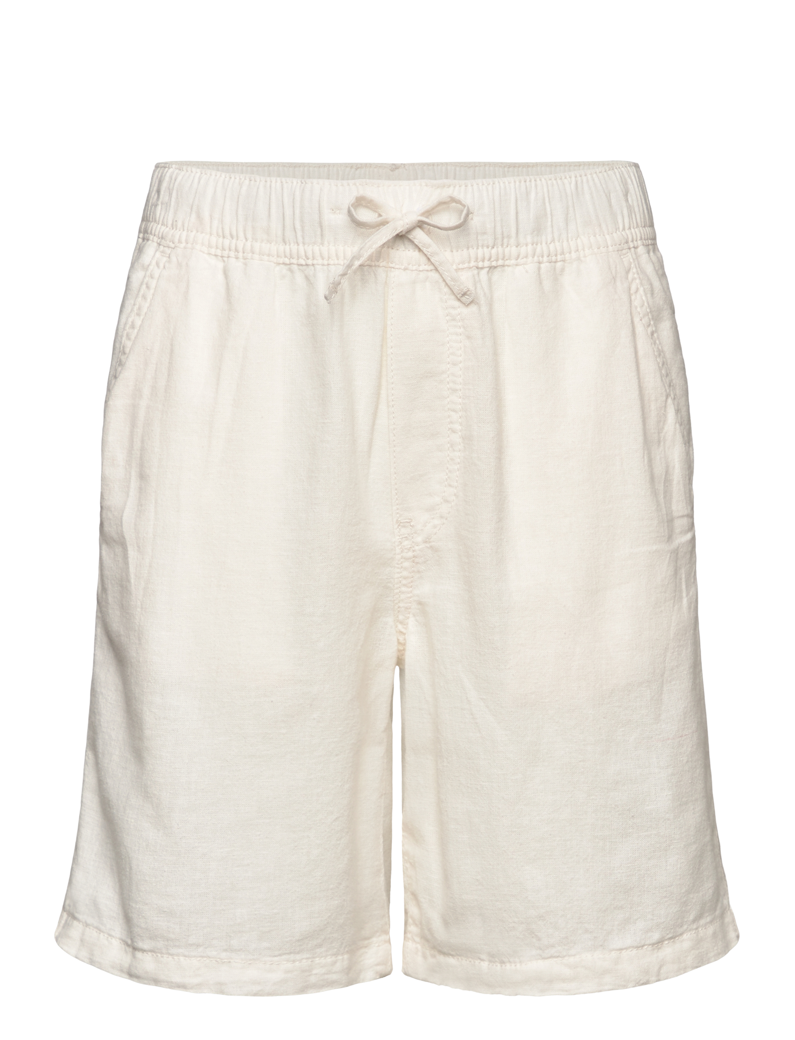 LINDEX Shorts Linen Blend Cream - 134 - Kinder