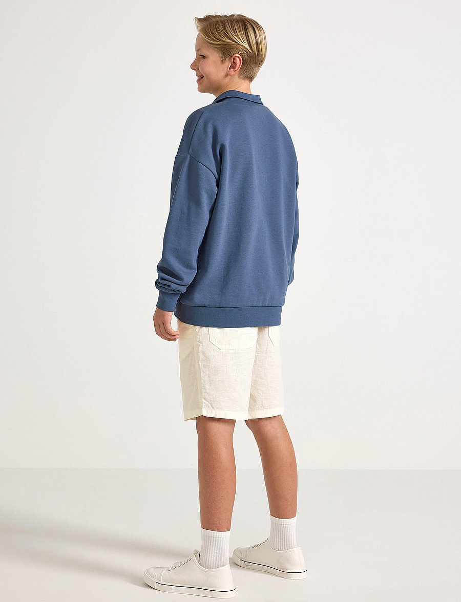 Lindex - Shorts linen blend - casual shorts - off white - 3