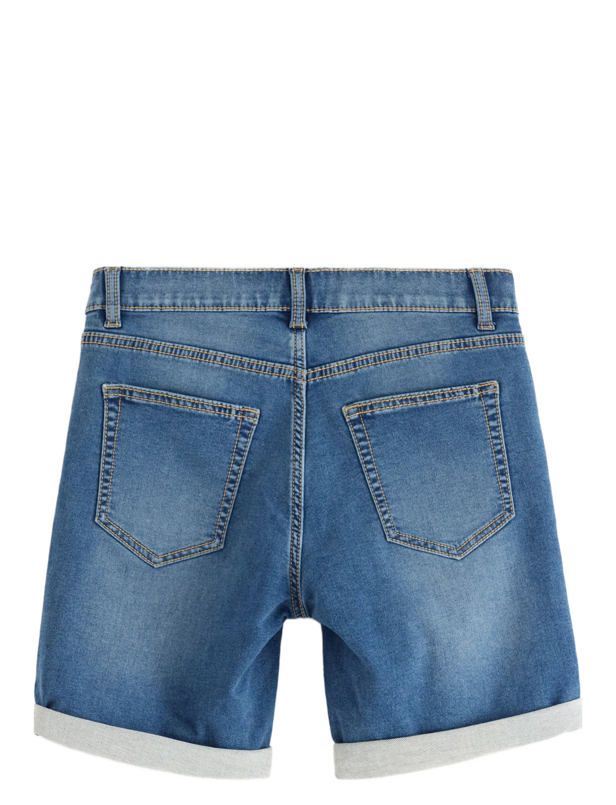 Lindex - Shorts denimjersey Staffan - dark denim - 2