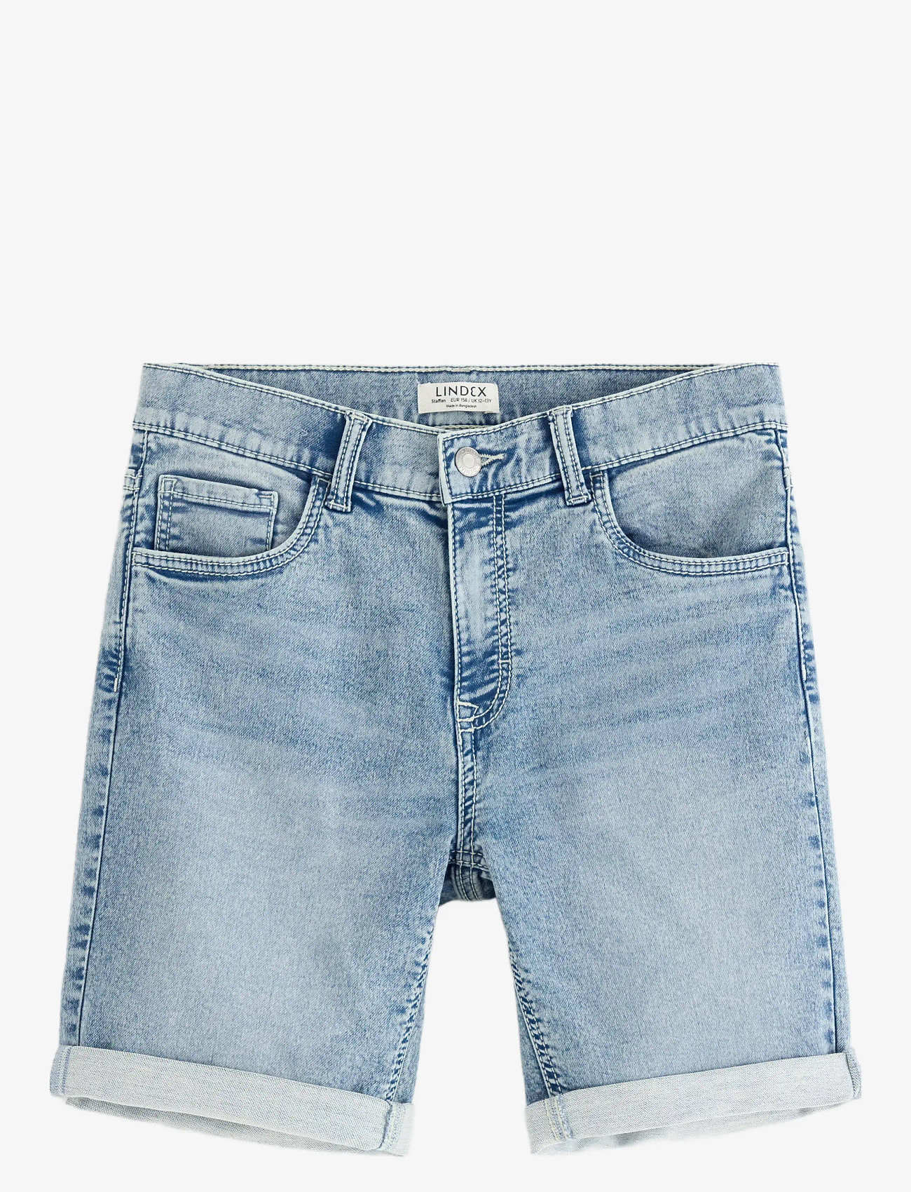 Lindex - Shorts denimjersey Staffan - denimshorts - light denim - 0