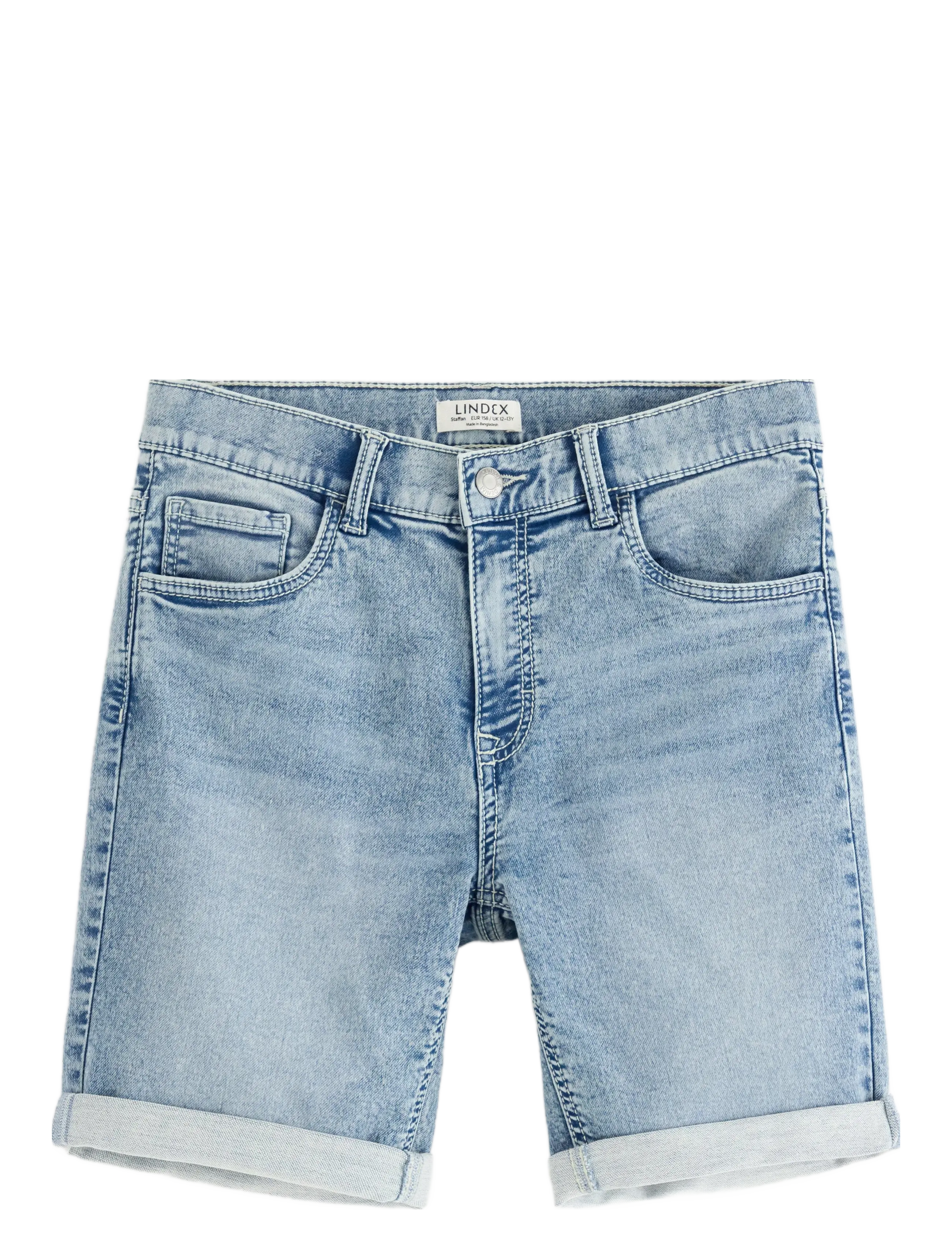 Lindex Shorts denimjersey Staffan - Deals - LIGHT DENIM / blue
