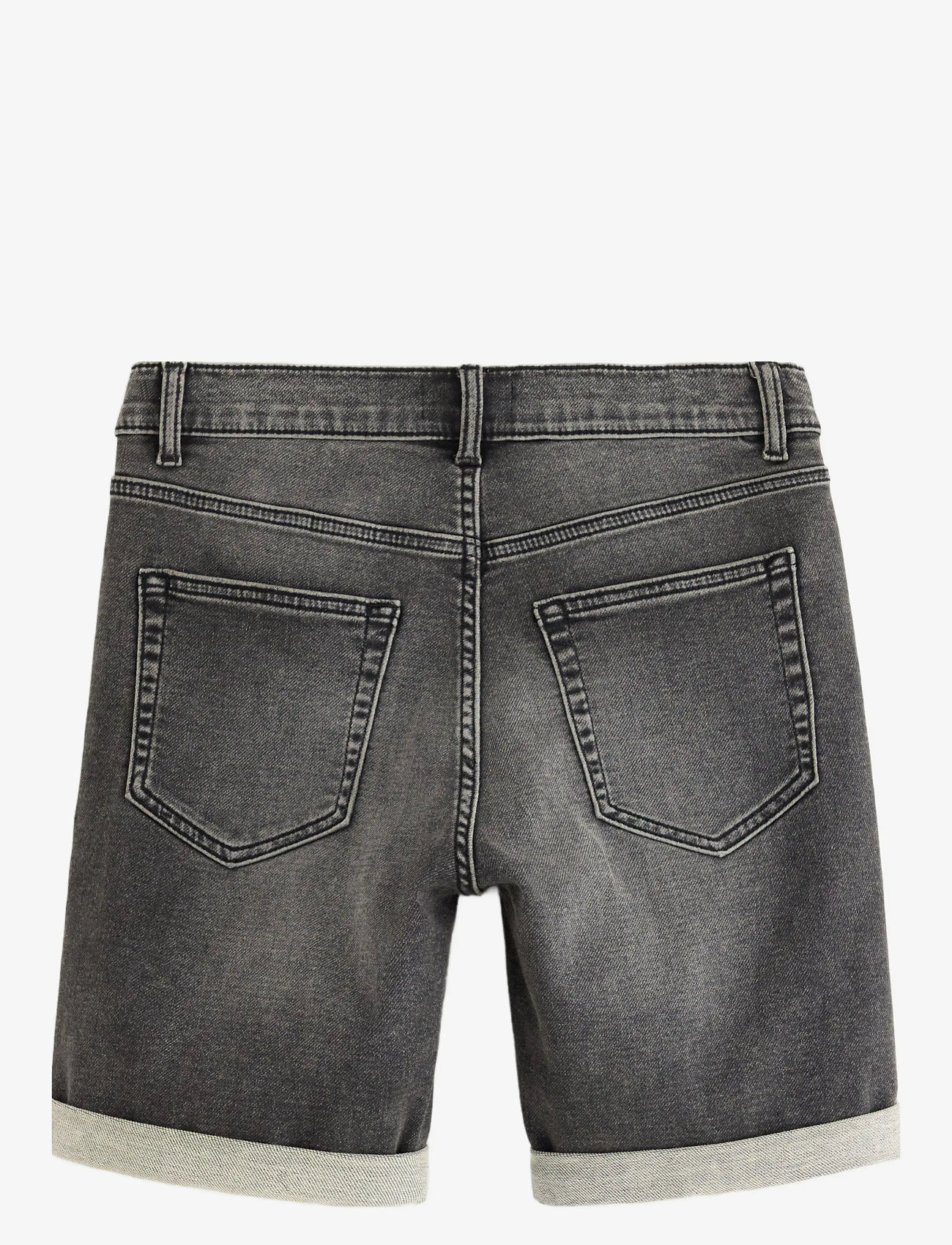 Lindex - Shorts denimjersey Staffan - jeansshorts - black - 2