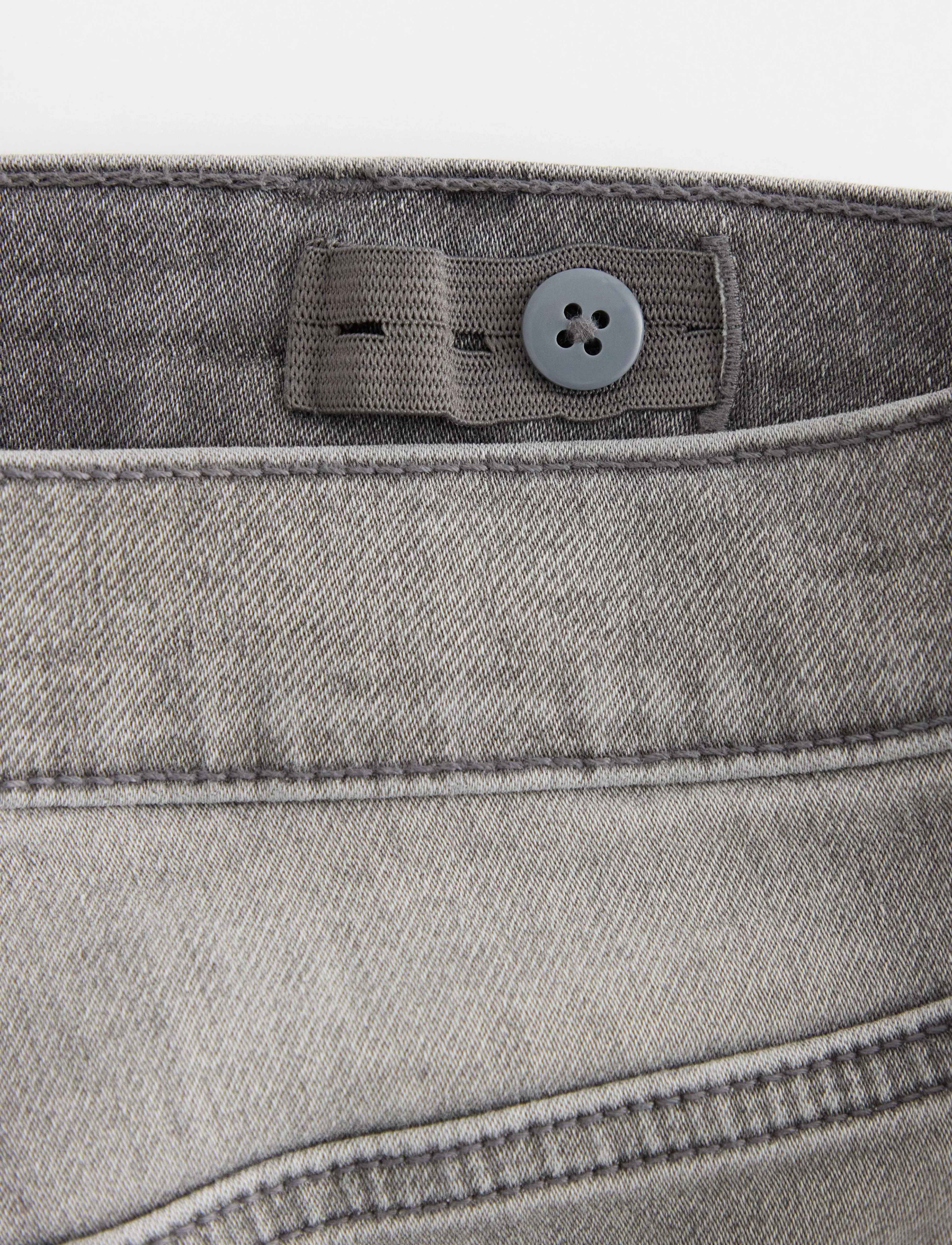 Lindex - Shorts denimjersey Staffan - denim shorts - grey - 5