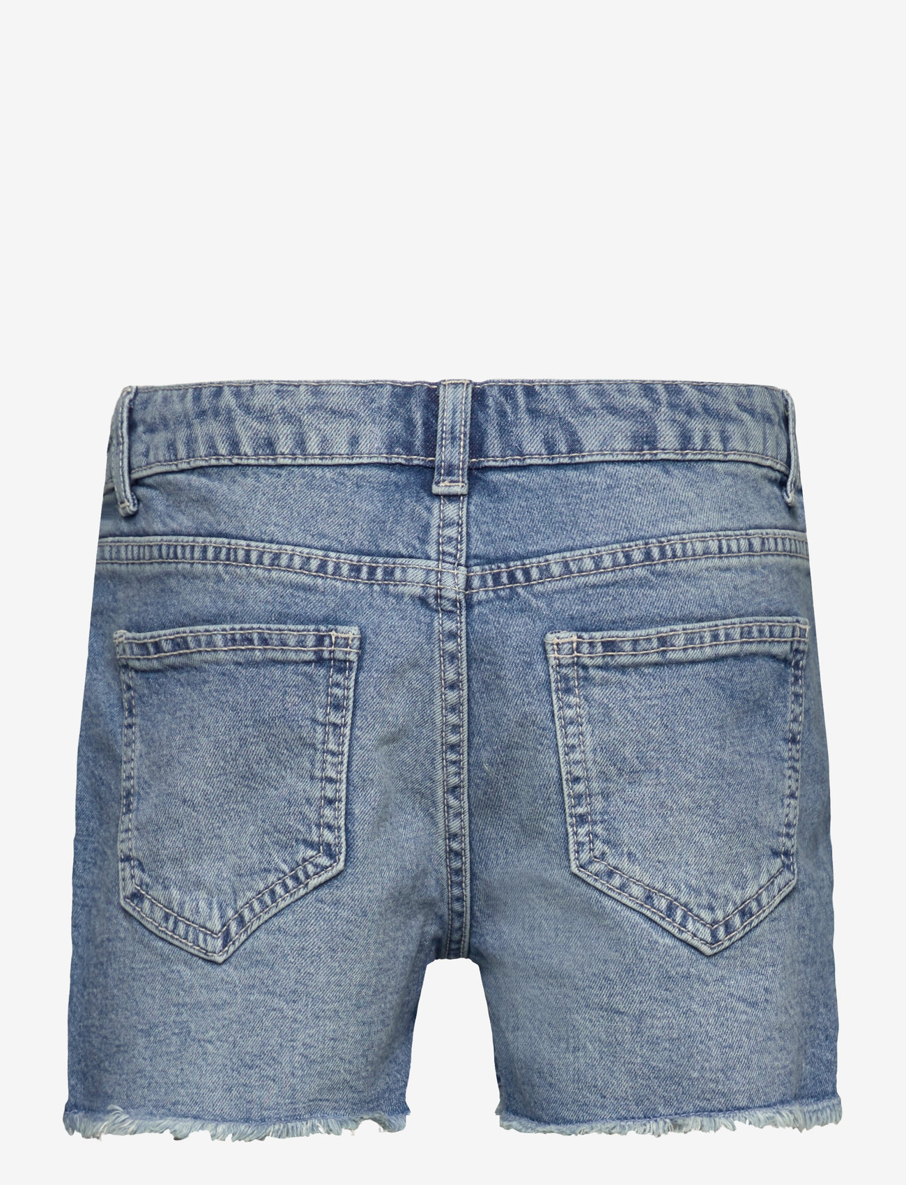Lindex - Shorts denim basic raw edge - denim - 2