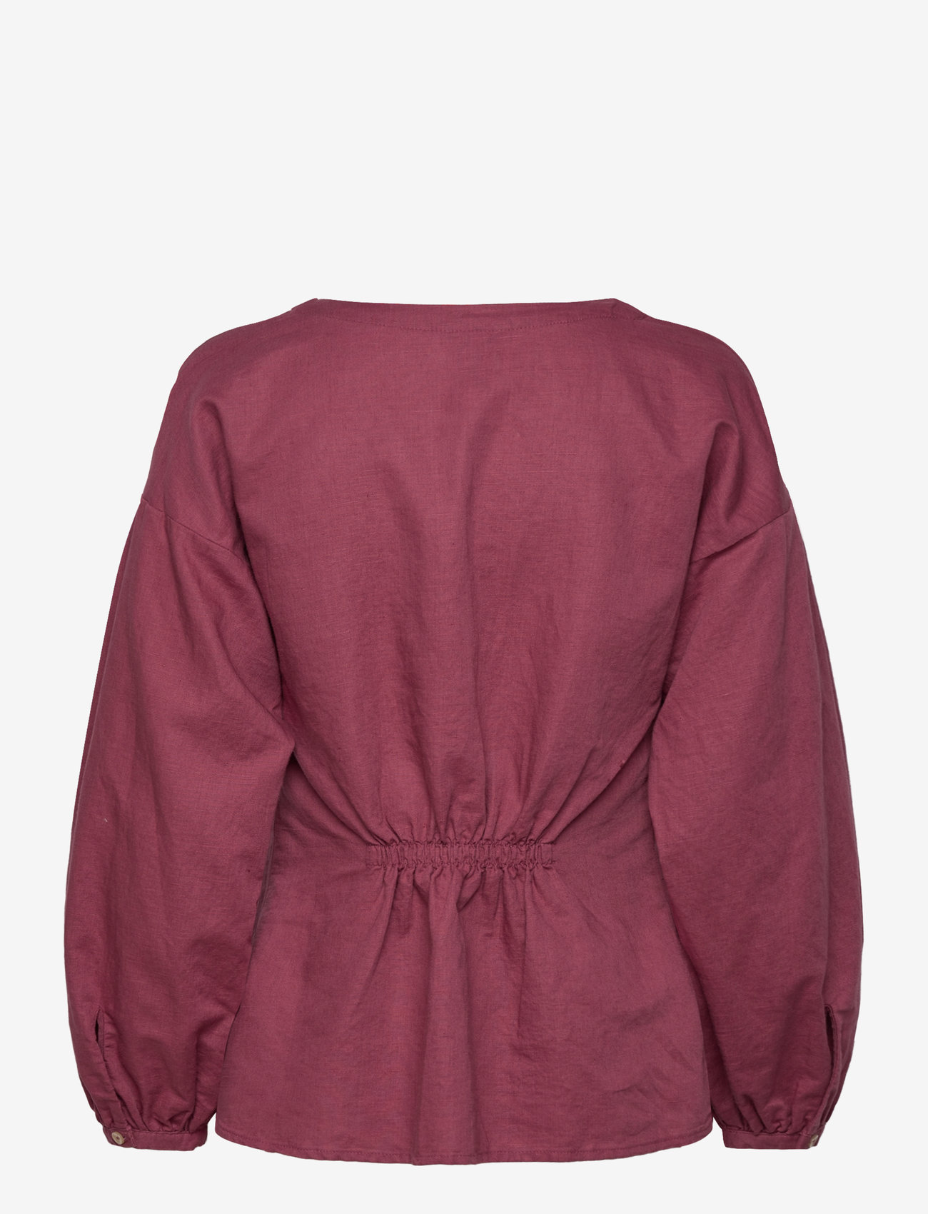 Lindex - Blouse Emina - pikkade varrukatega pluusid - dark dusty pink - 2