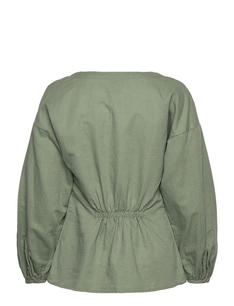 Lindex - Blouse Emina - langärmlige blusen - dusty green - 1